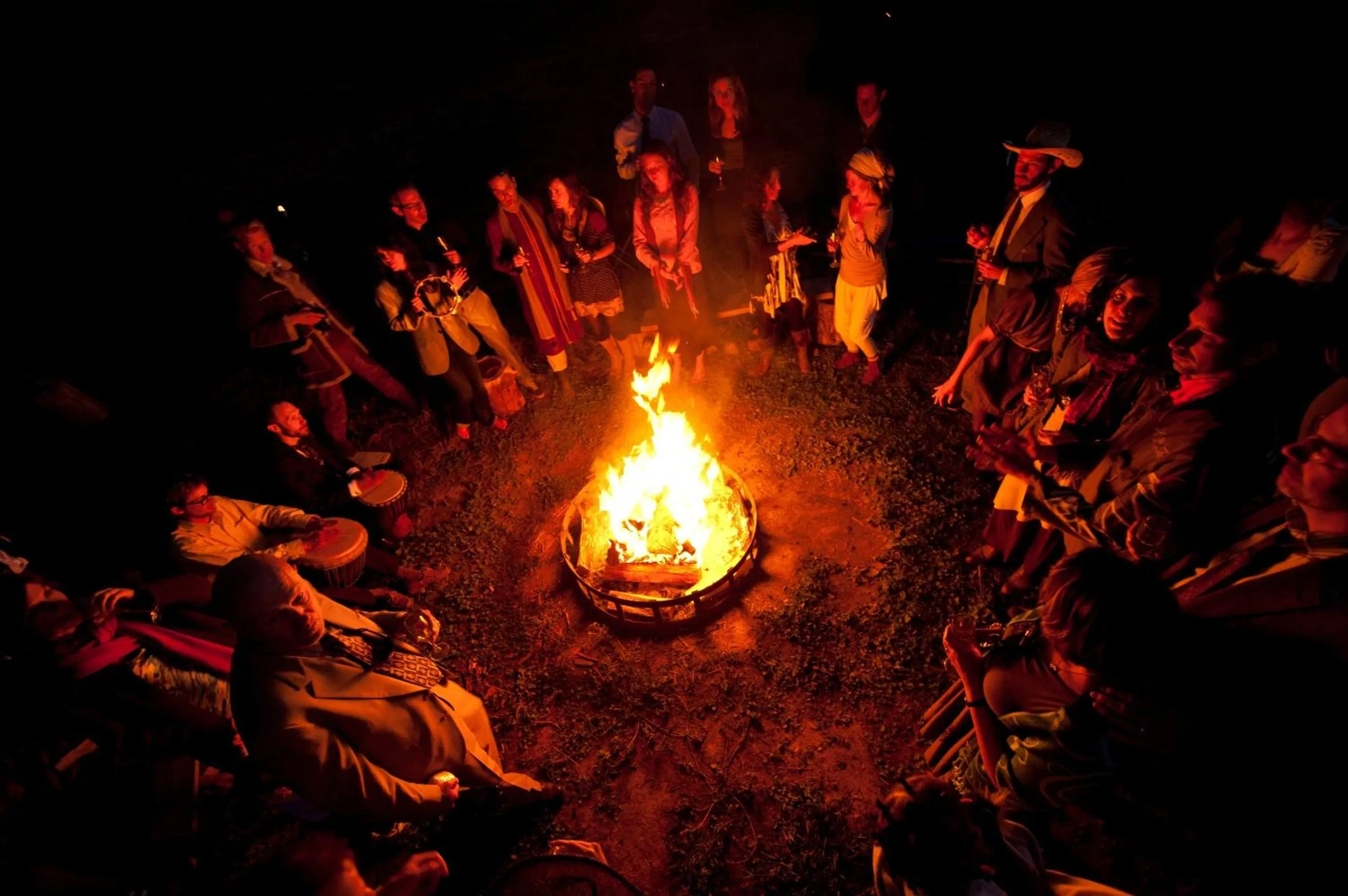 People in Boulder Mountain Guest Ranch