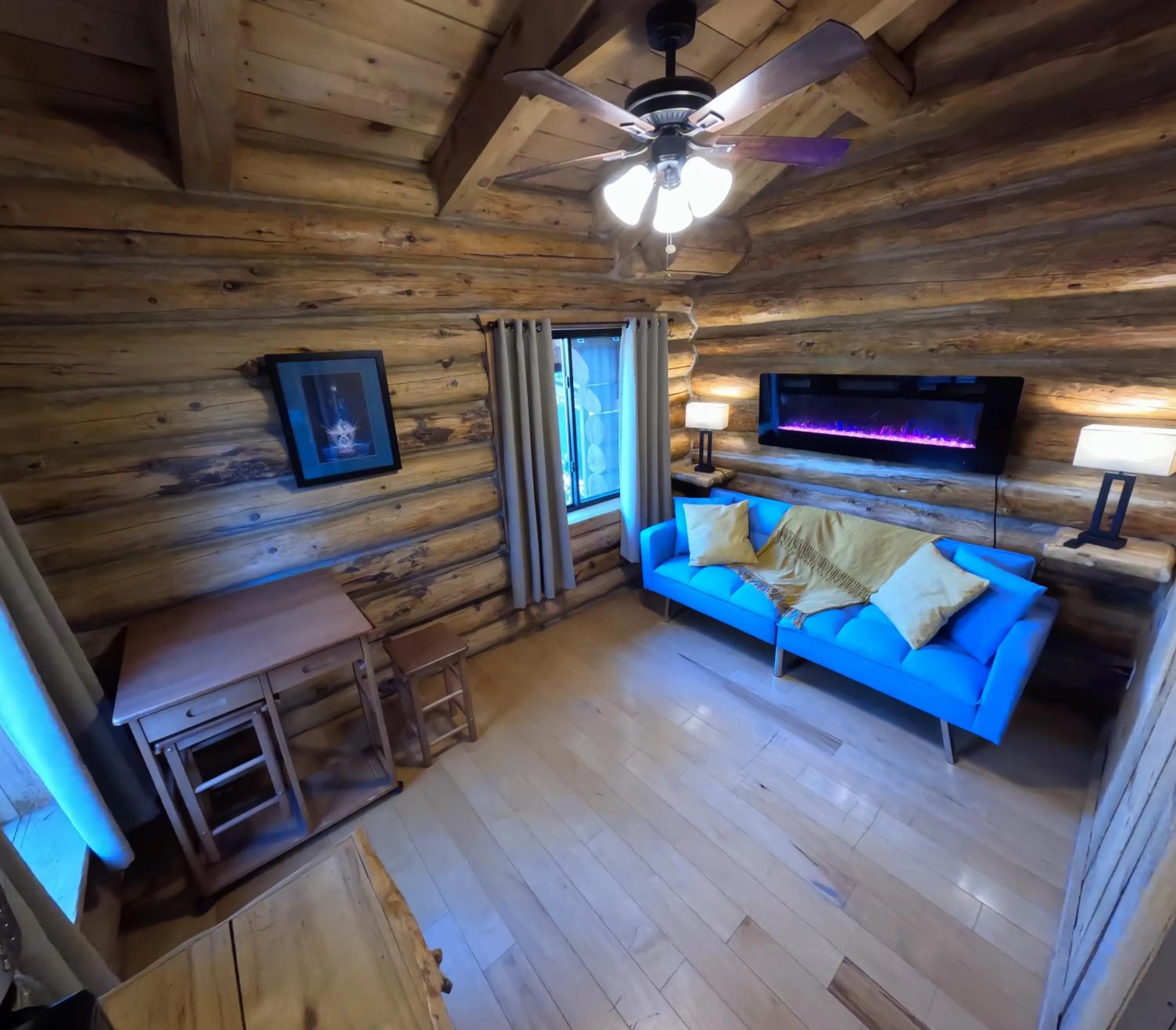 Bed in Boulder Mountain Guest Ranch