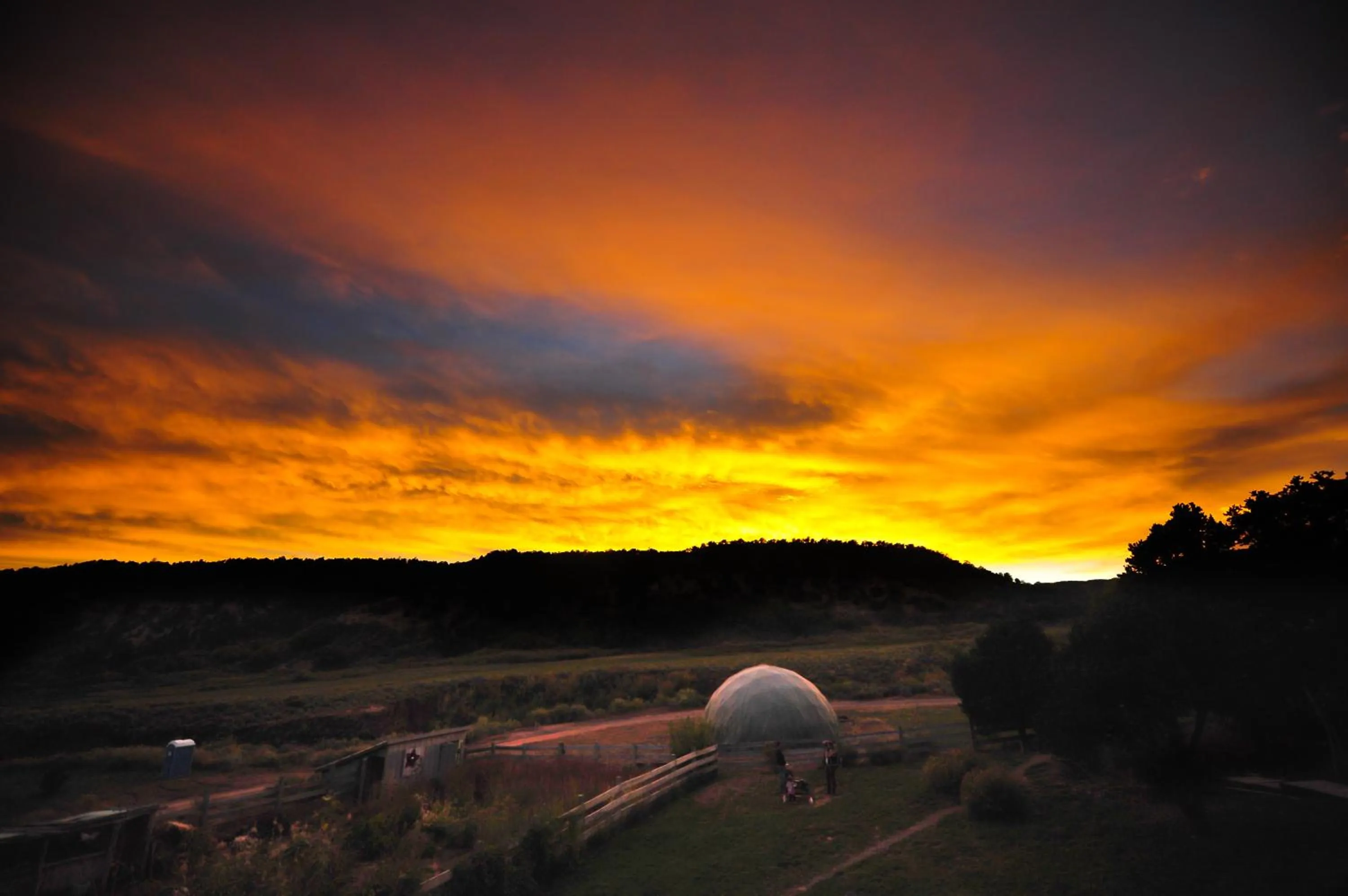 Natural landscape in Boulder Mountain Guest Ranch