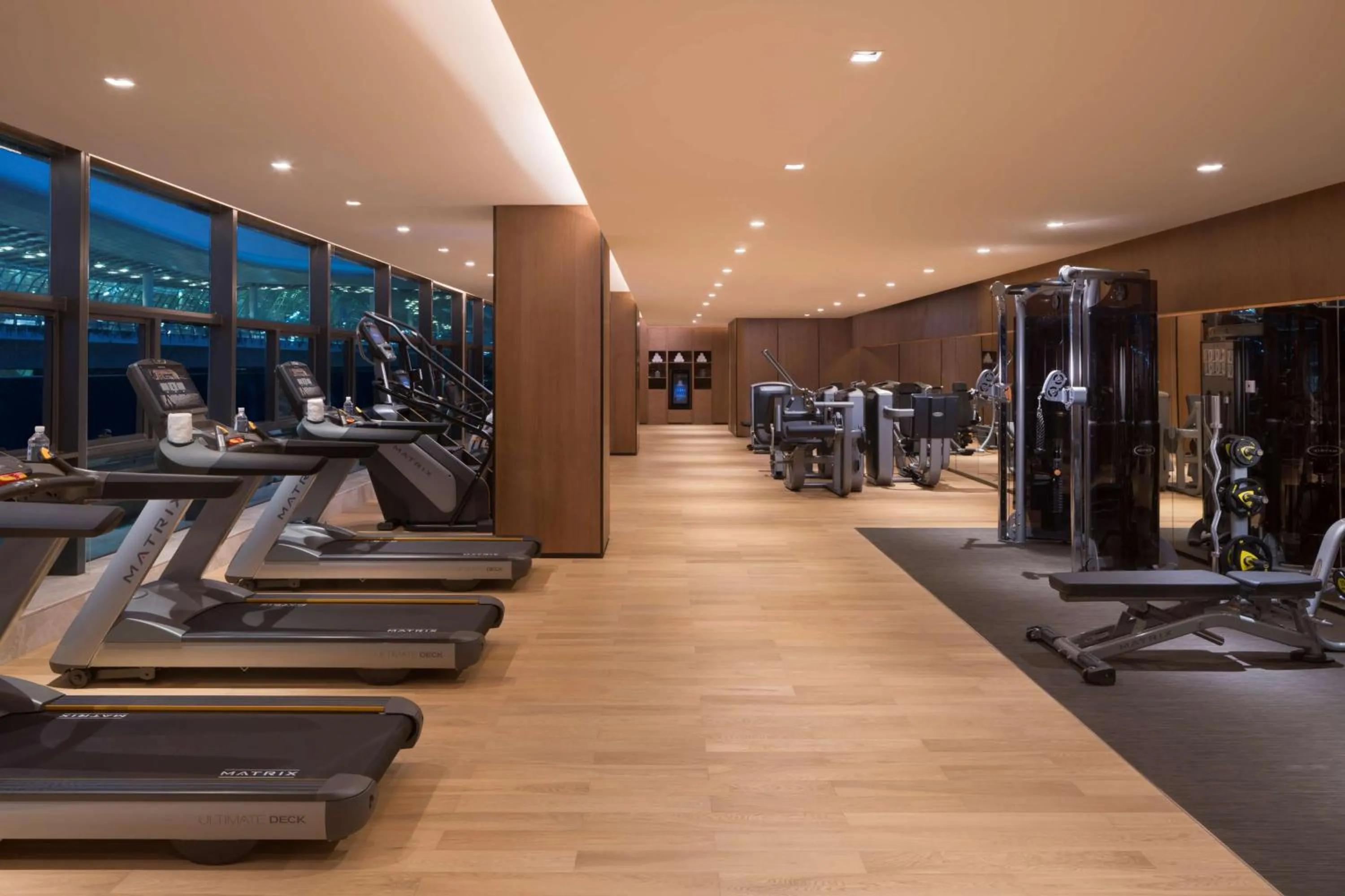 Fitness centre/facilities in Hyatt Regency Shenzhen Airport