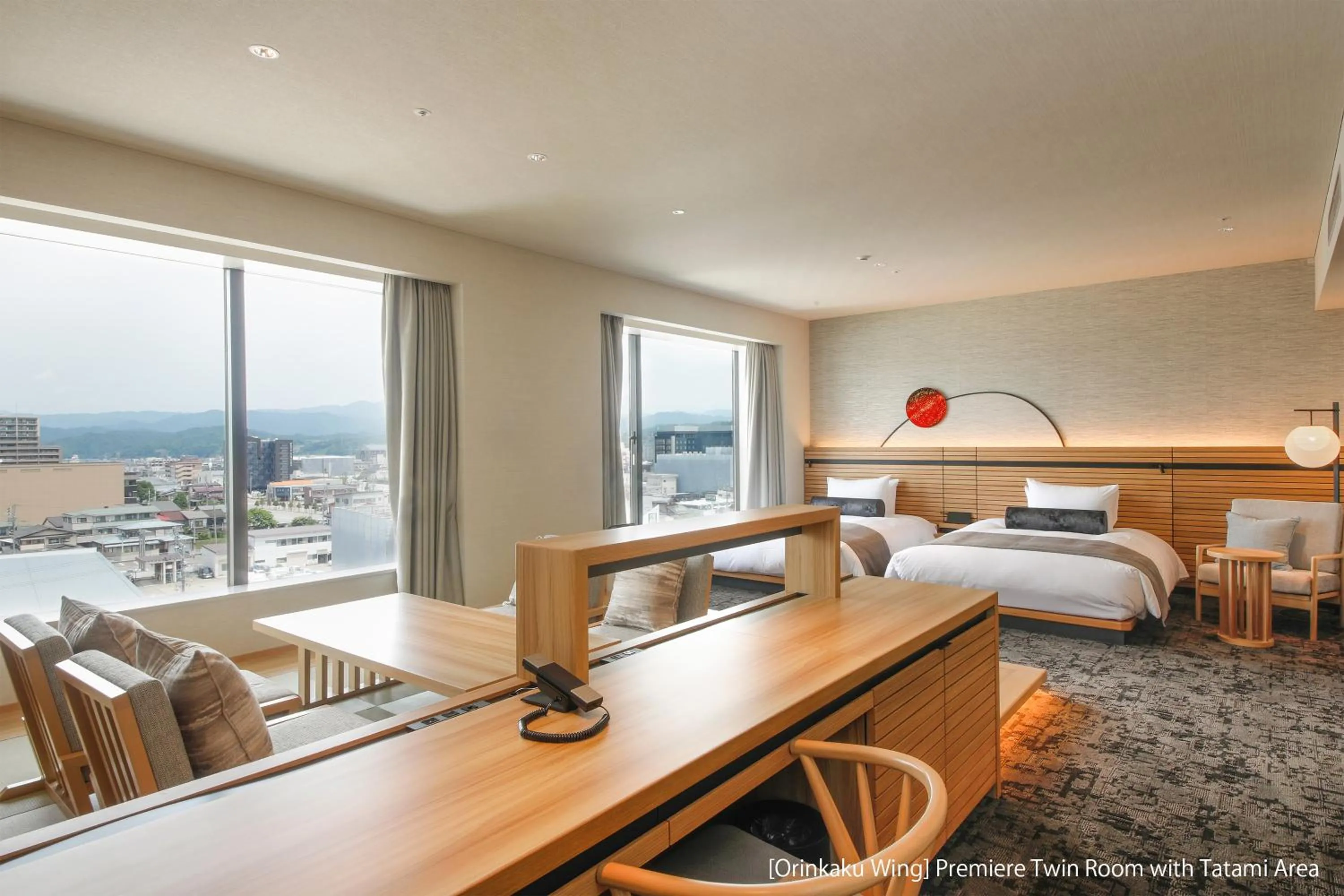 Photo of the whole room, Bed in Hida Takayama Onsen Takayama Green Hotel - KEIO GROUP HOTELS -