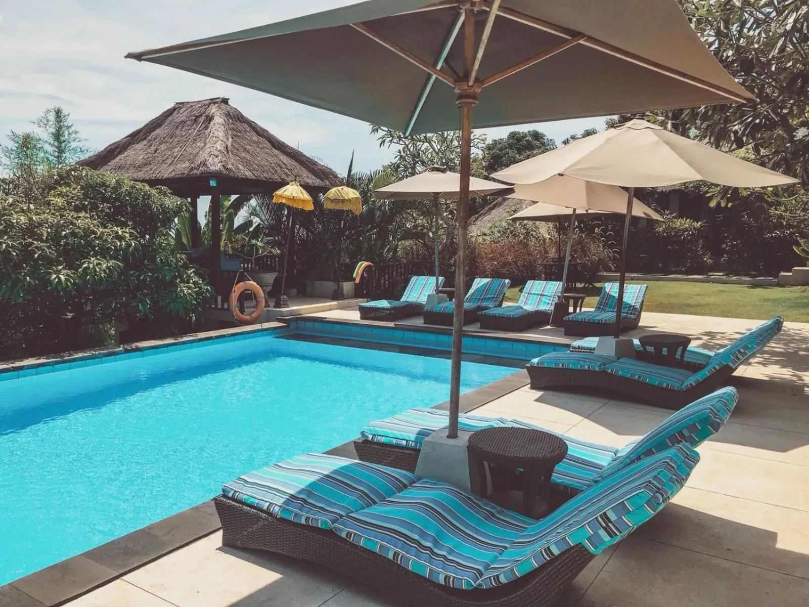 Swimming pool in Pandana Boutique Hotel