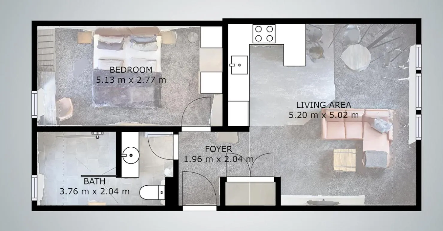 Floor plan in Boardinghouse Emden