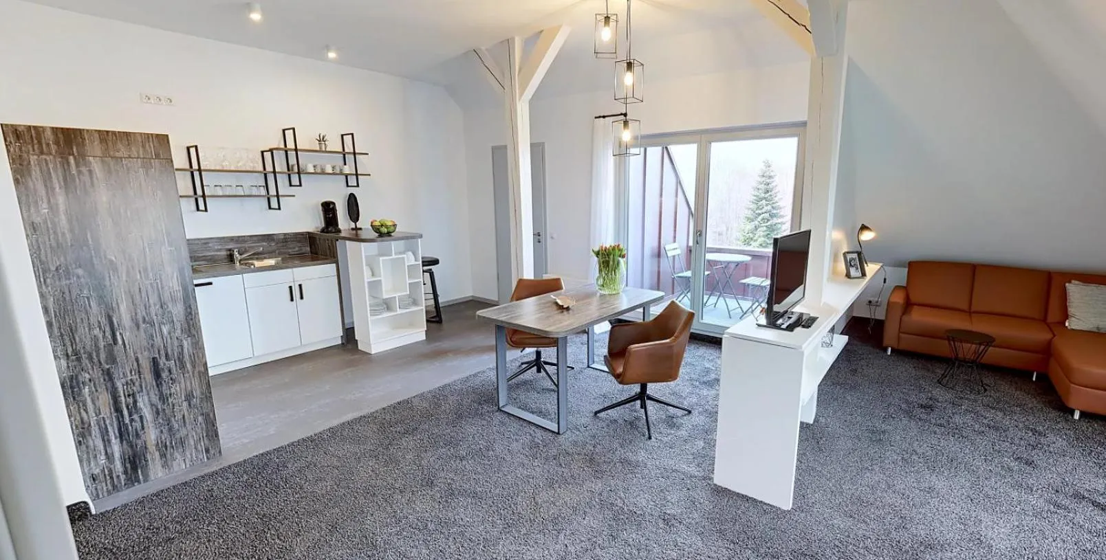 Kitchen or kitchenette in Boardinghouse Emden