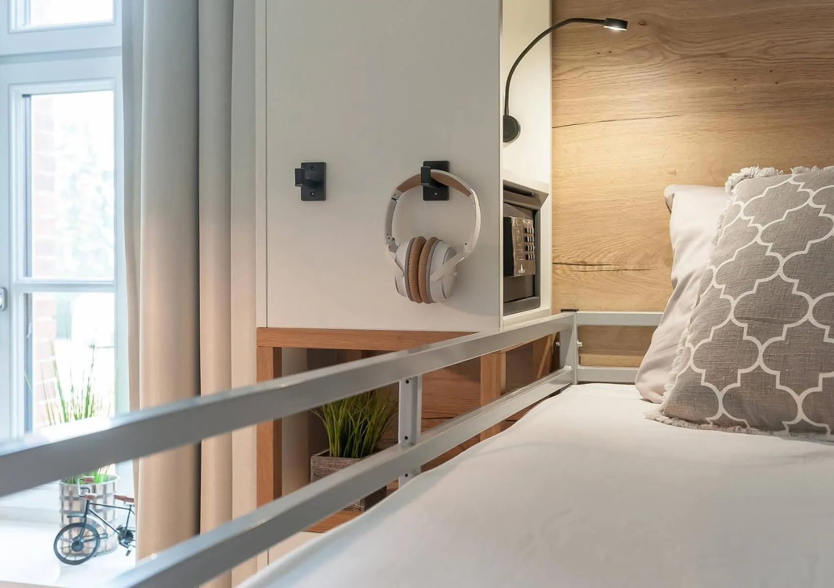 Photo of the whole room, Bed in Boardinghouse Emden