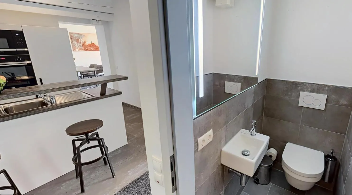 Toilet in Boardinghouse Emden