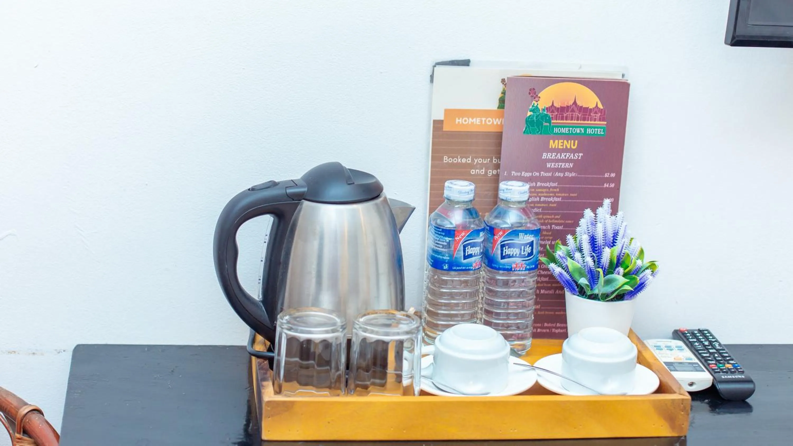 Coffee/tea facilities in Best Central Point Hotel