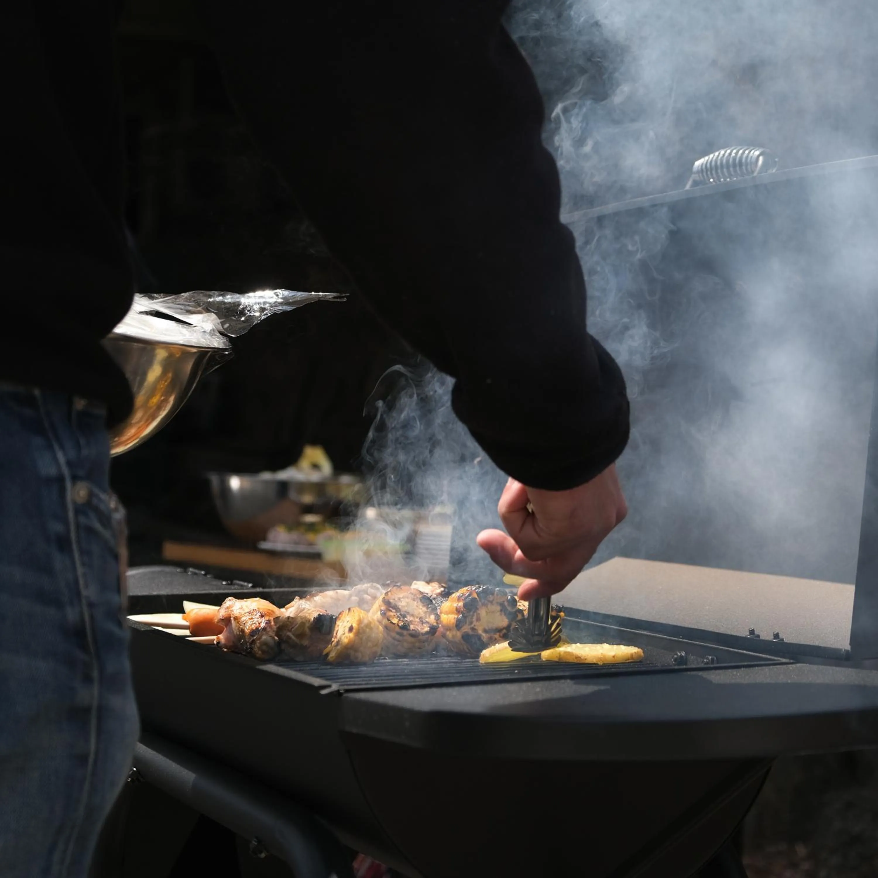 BBQ facilities in Kawamotoya