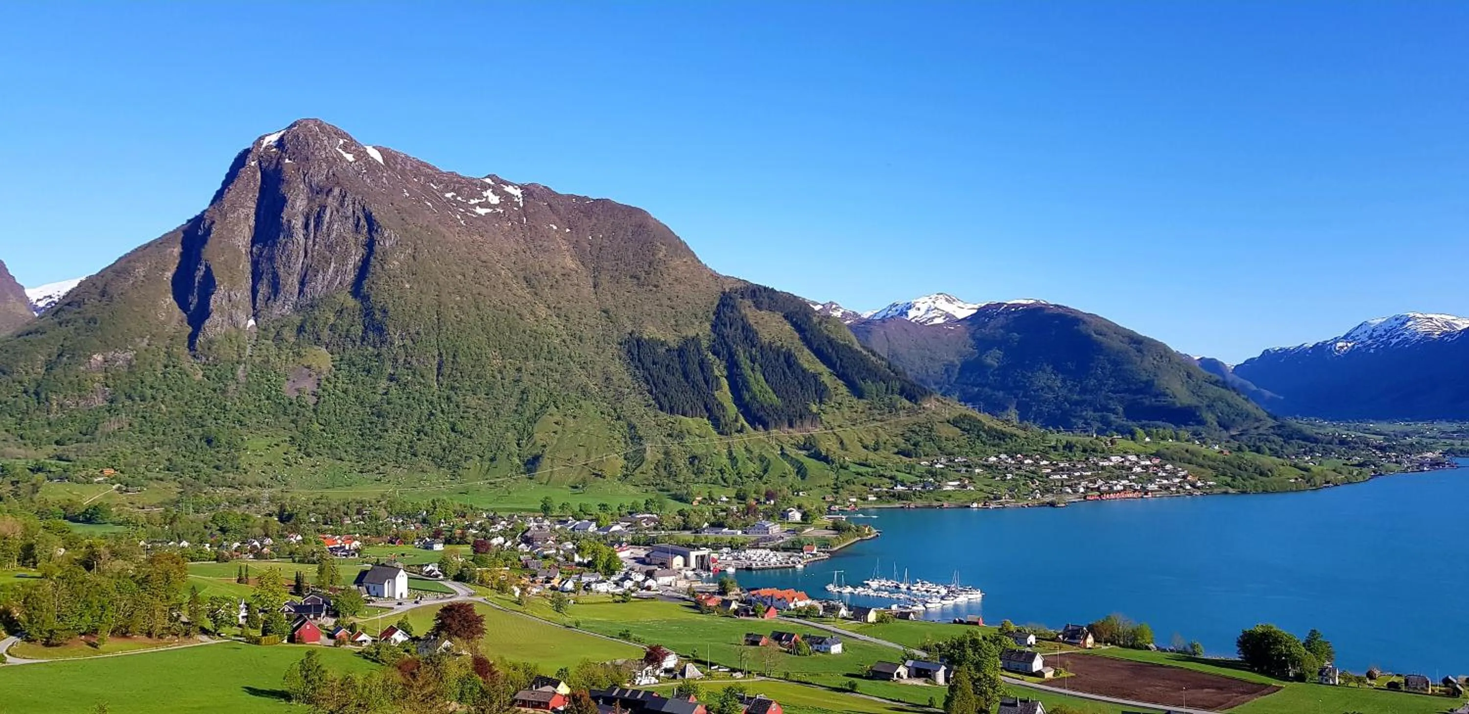 Nearby landmark in Rosendal Fjordhotel