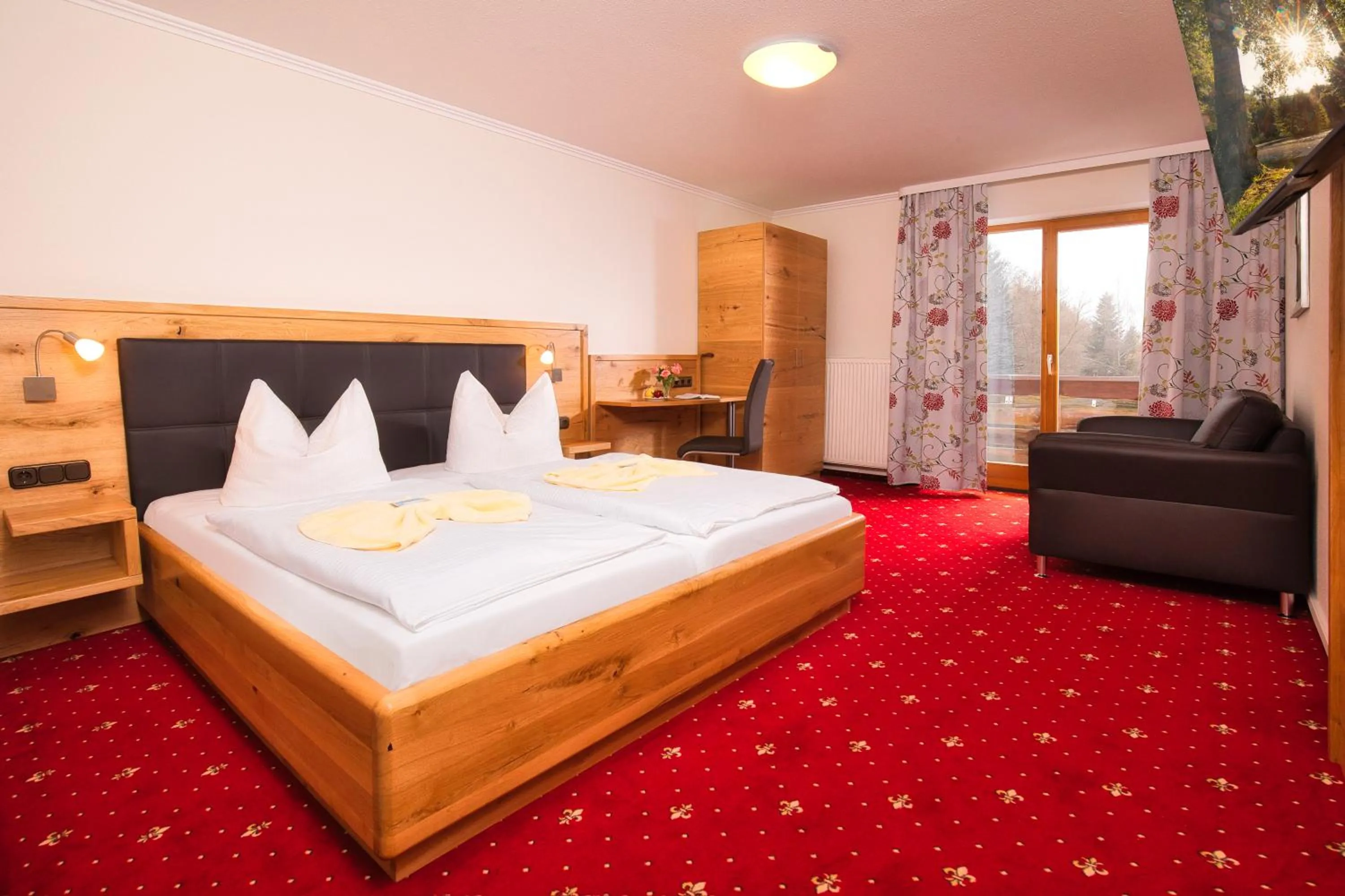 Bed in Hotel zum Hirschen