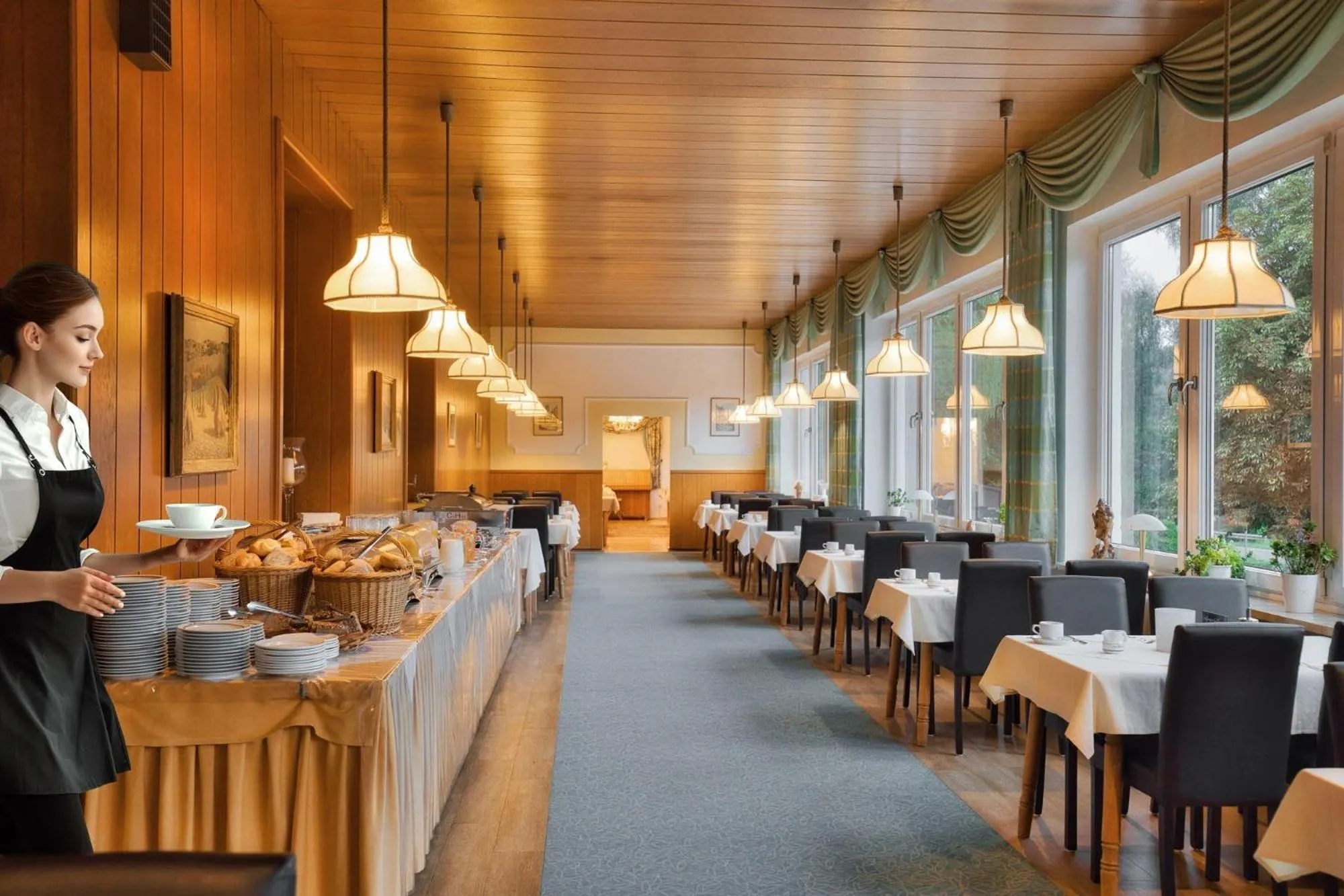 Restaurant/places to eat in Hotel zum Hirschen
