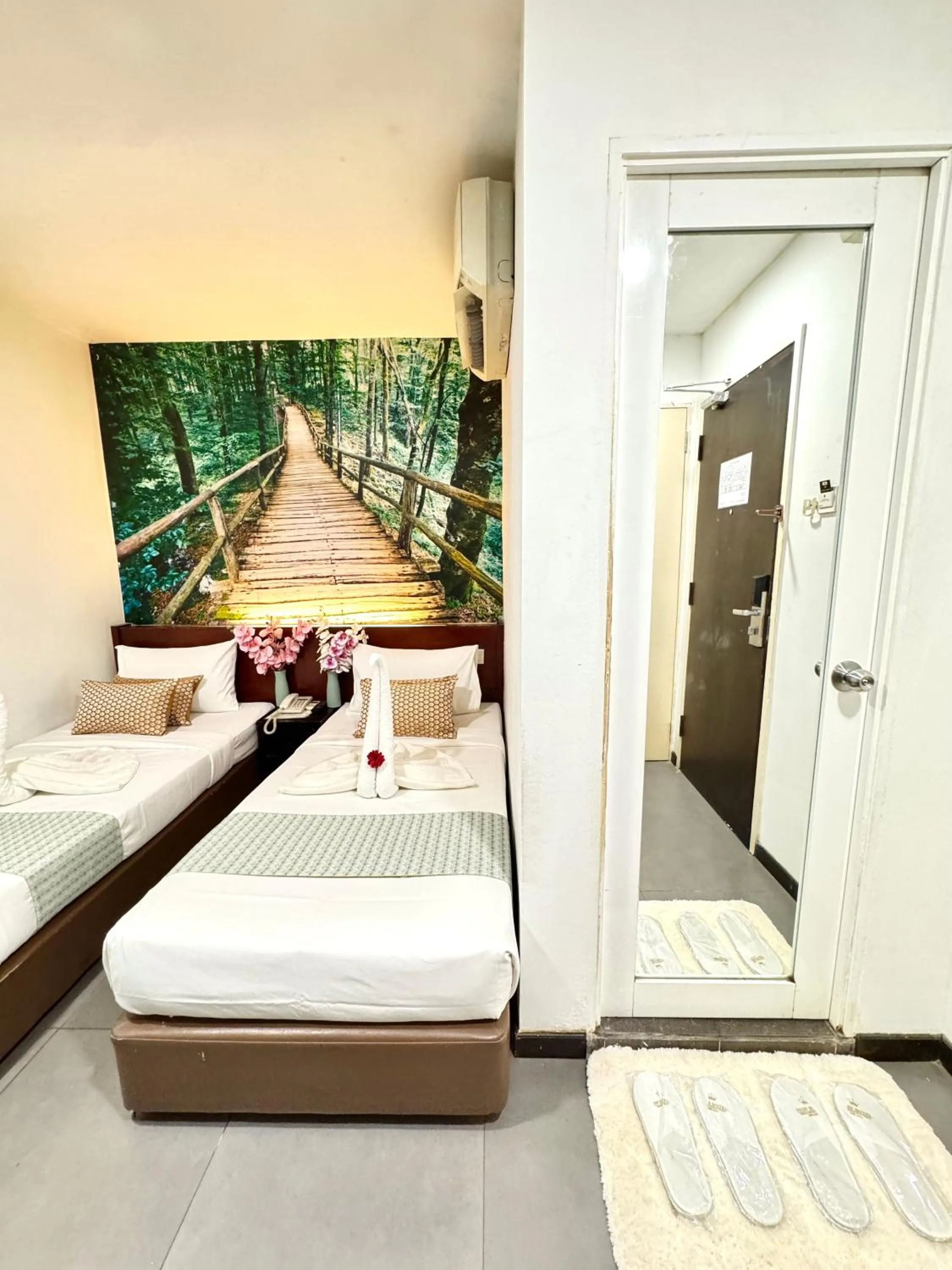 Bed in Swiss Hotel Kuala Lumpur