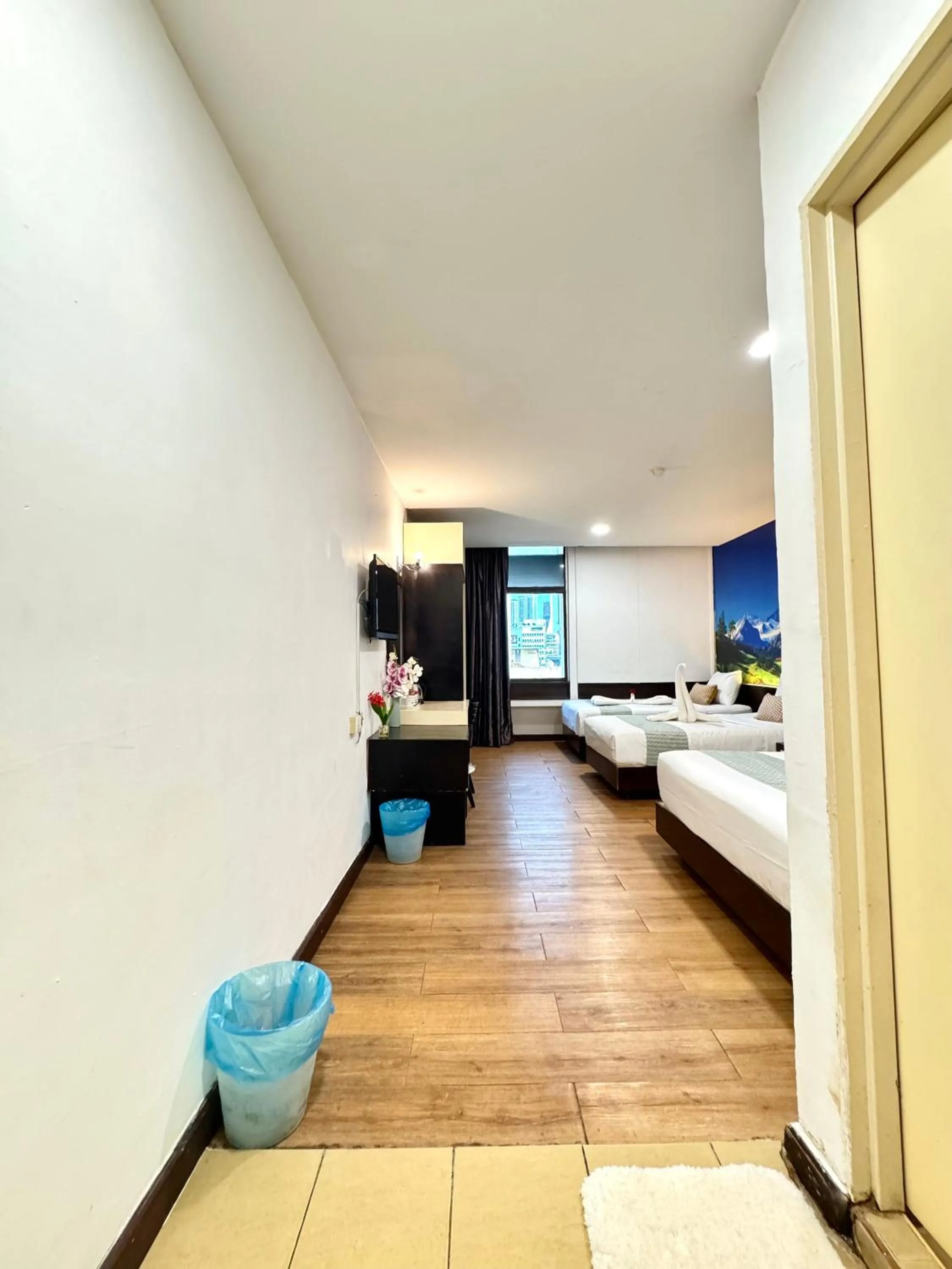 Bed in Swiss Hotel Kuala Lumpur