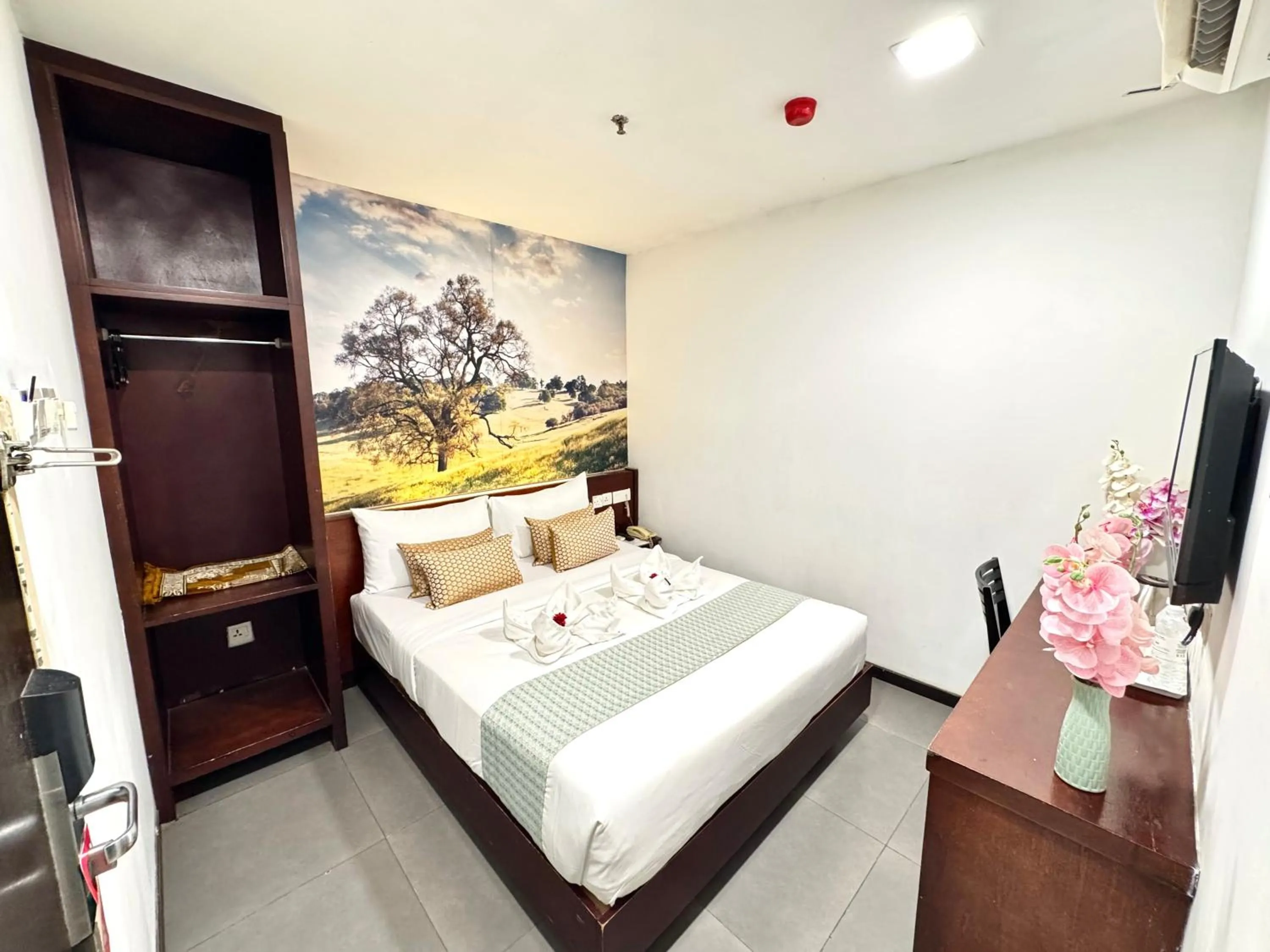 Bed in Swiss Hotel Kuala Lumpur