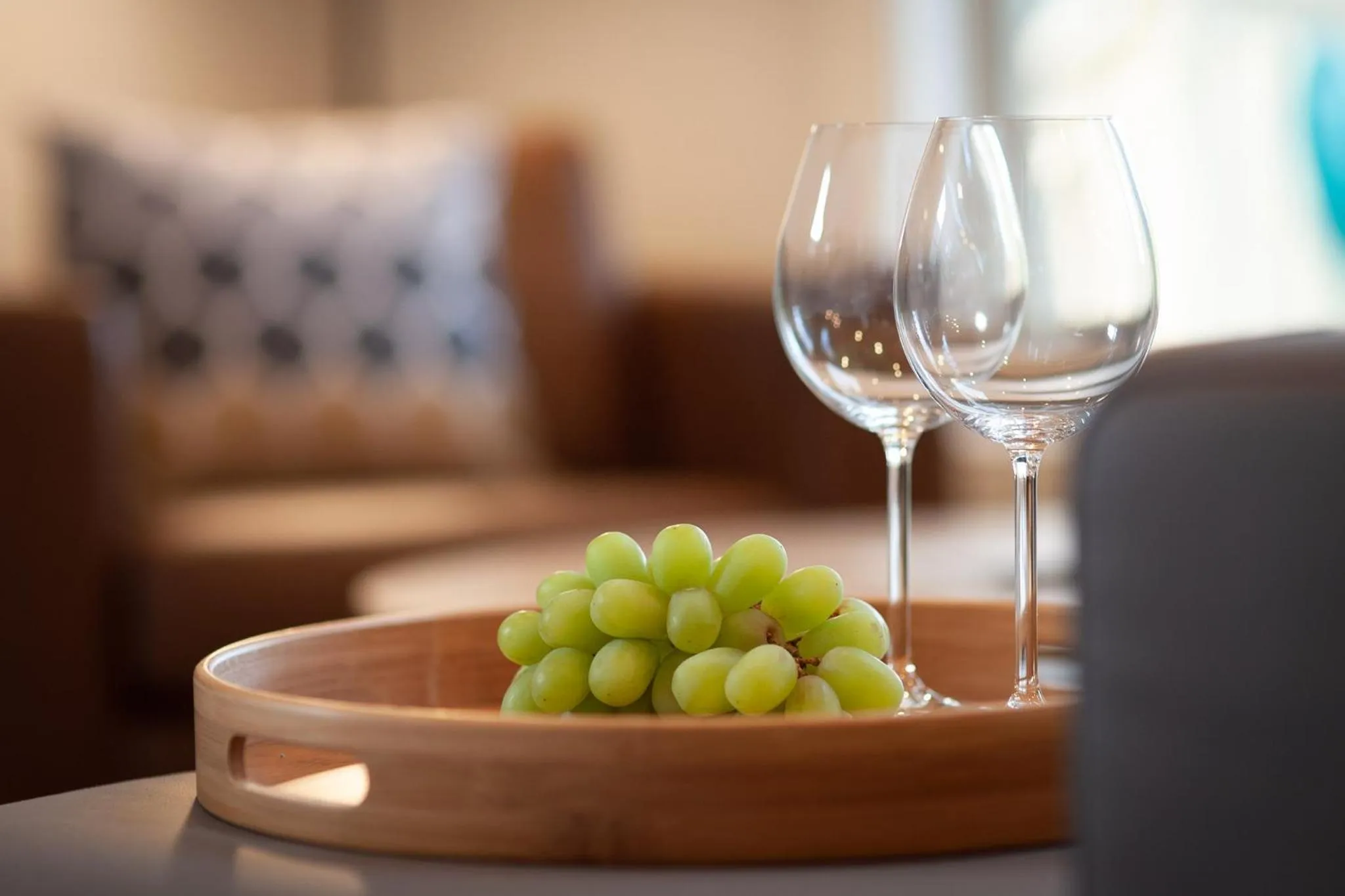 Living room in Indian Falls Chalets