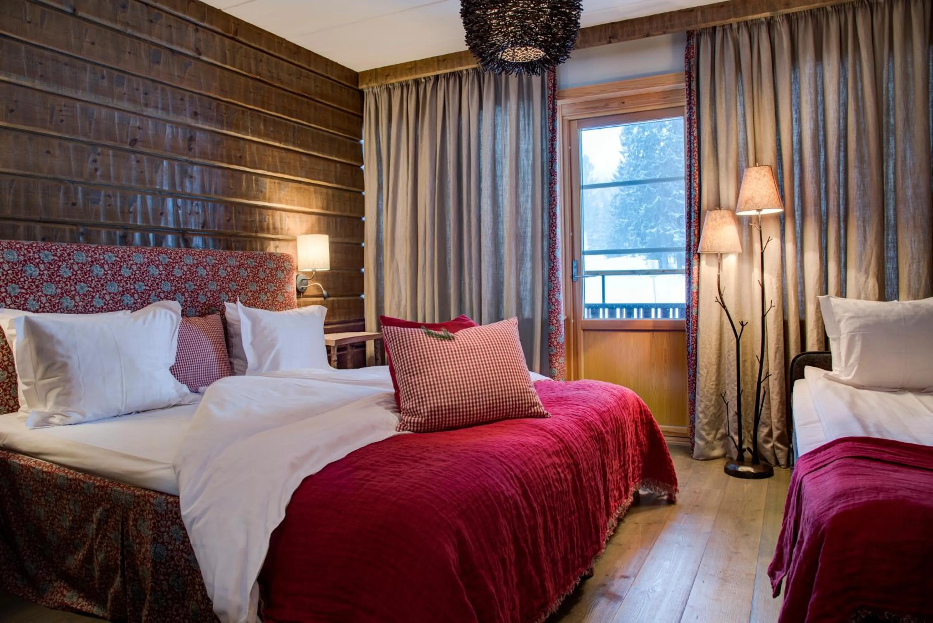 Bed in Hotel Bügelhof