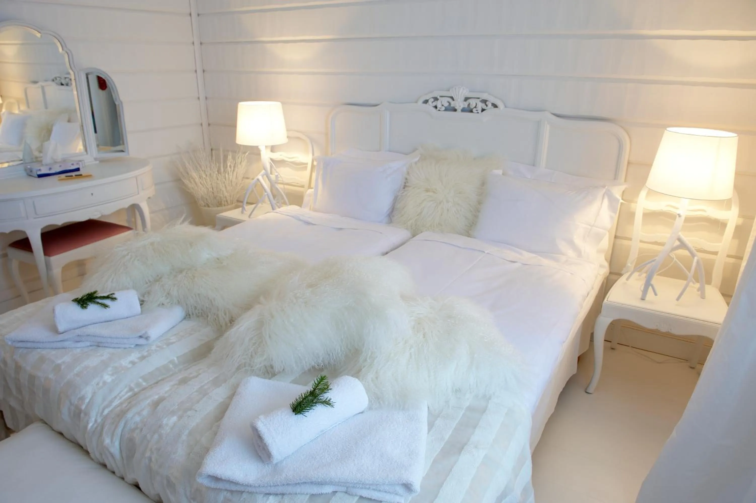 Bed in Hotel Bügelhof