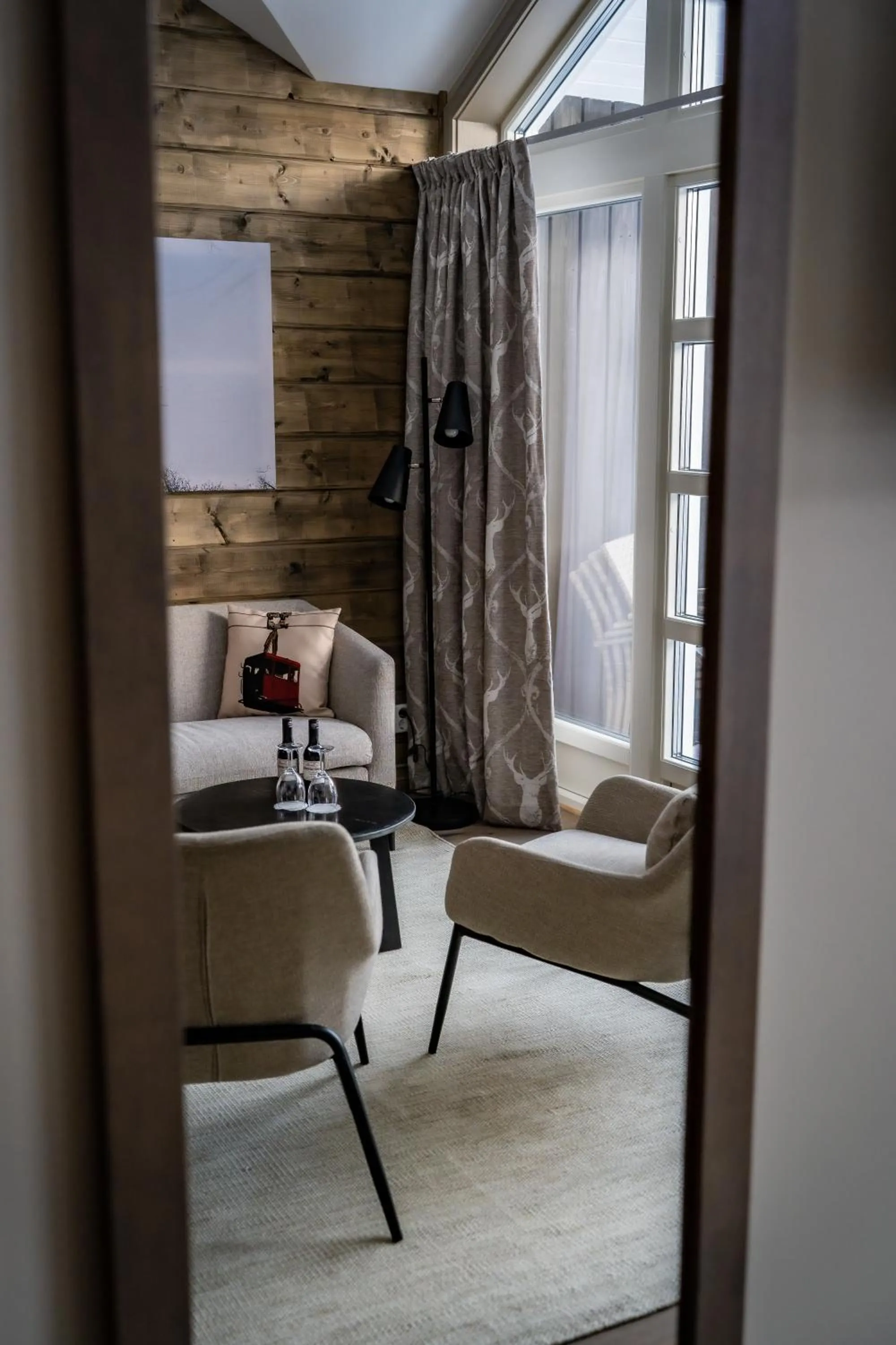 Living room, Bed in Hotel Bügelhof