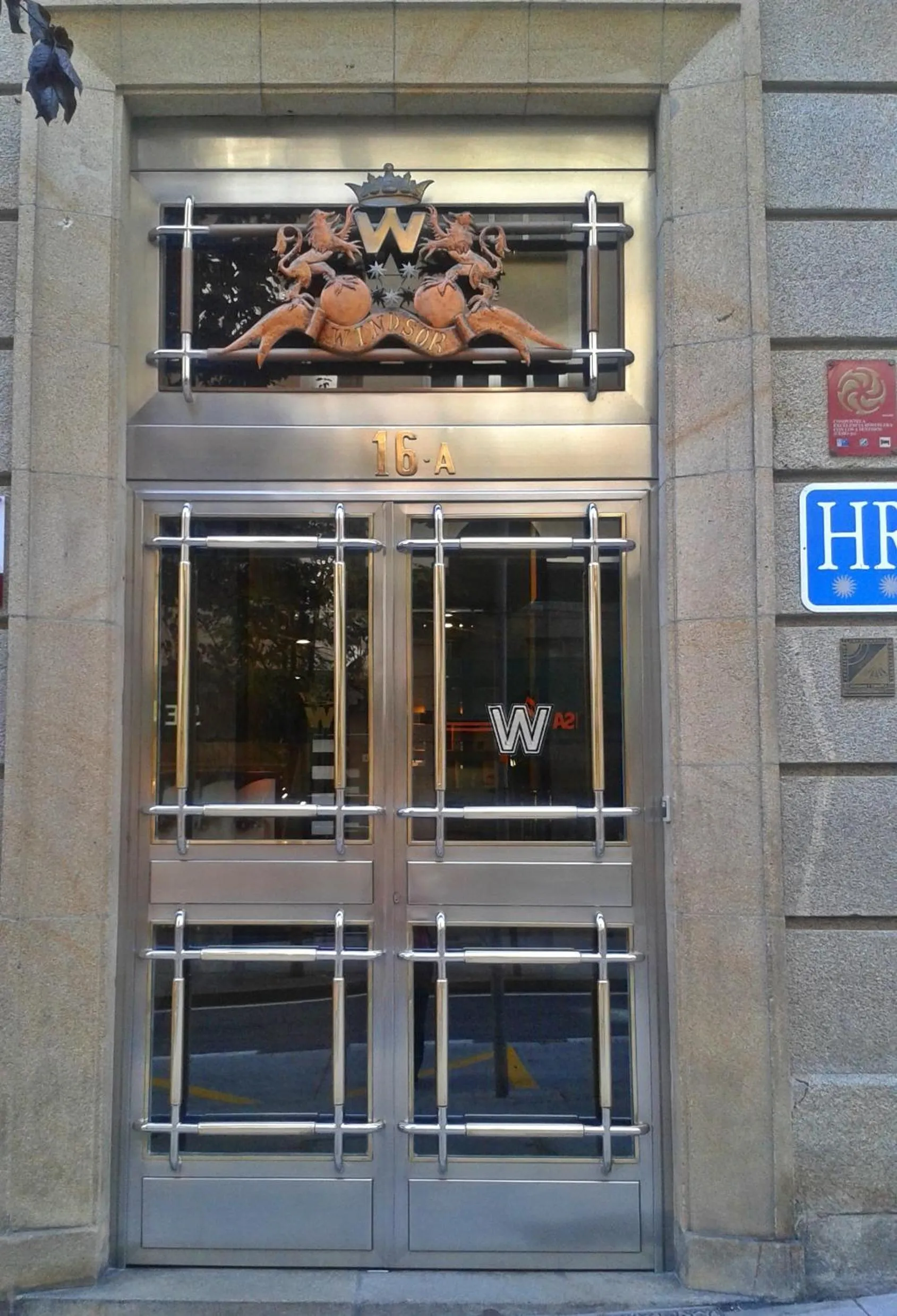 Facade/entrance in Hotel Windsor