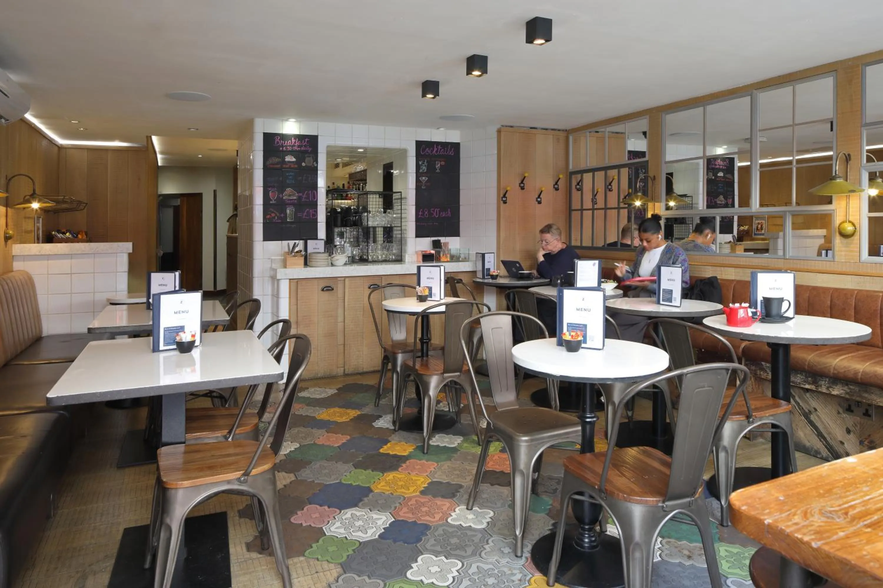 Restaurant/places to eat in The Z Hotel Soho