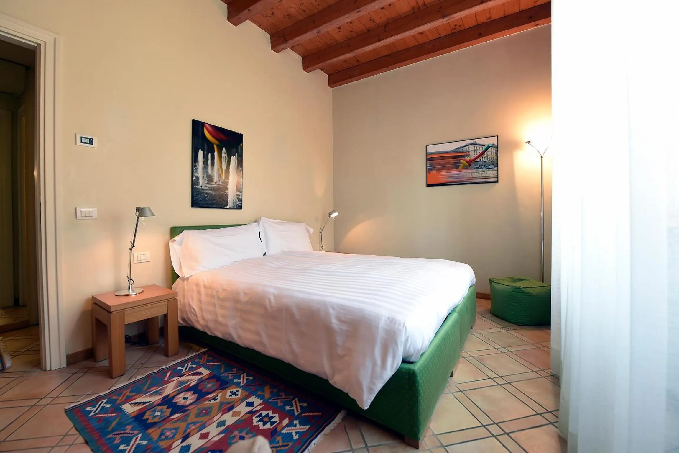 Bedroom, Bed in Ascanio Sforza - Suites & Apartments