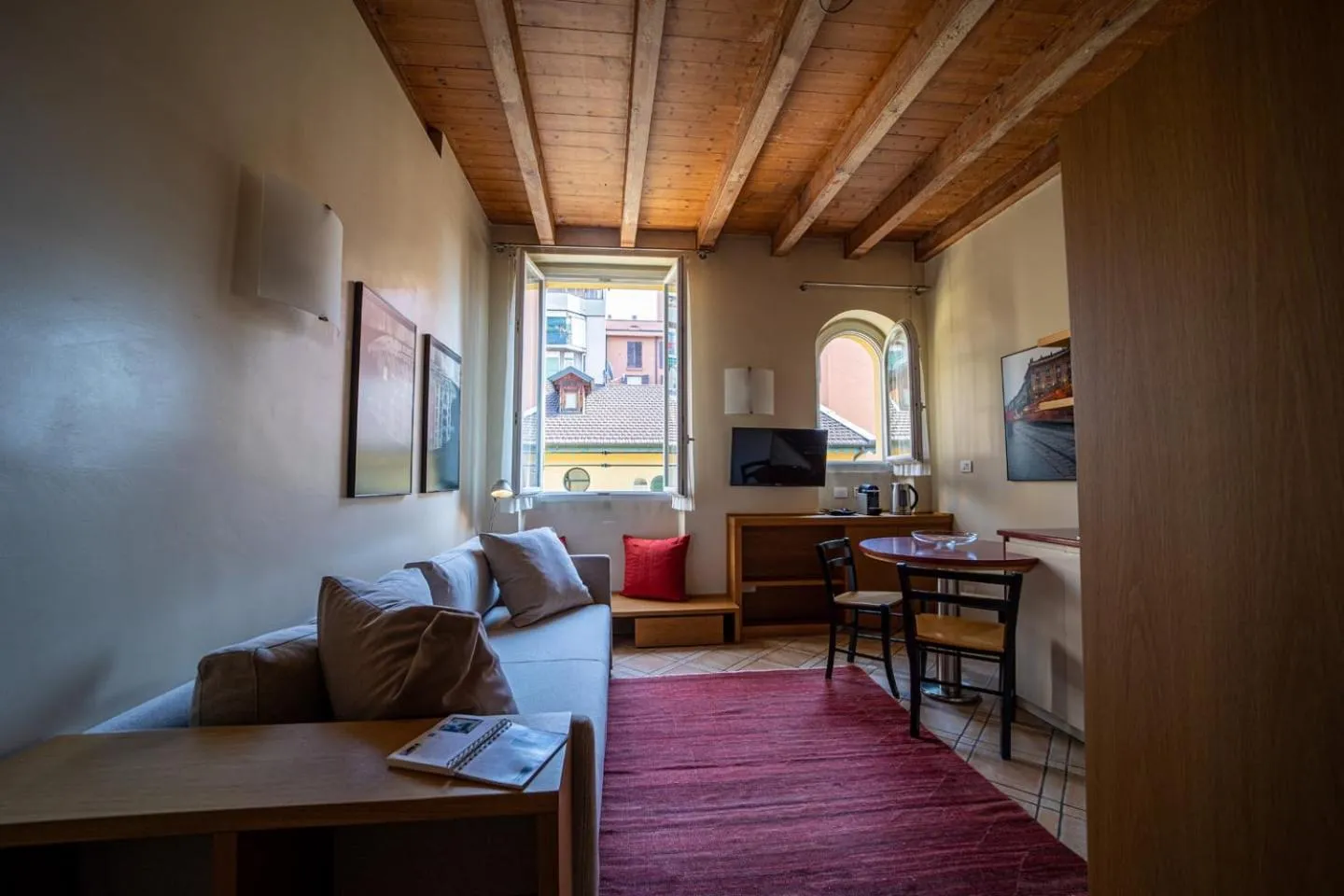 Living room in Ascanio Sforza - Suites & Apartments