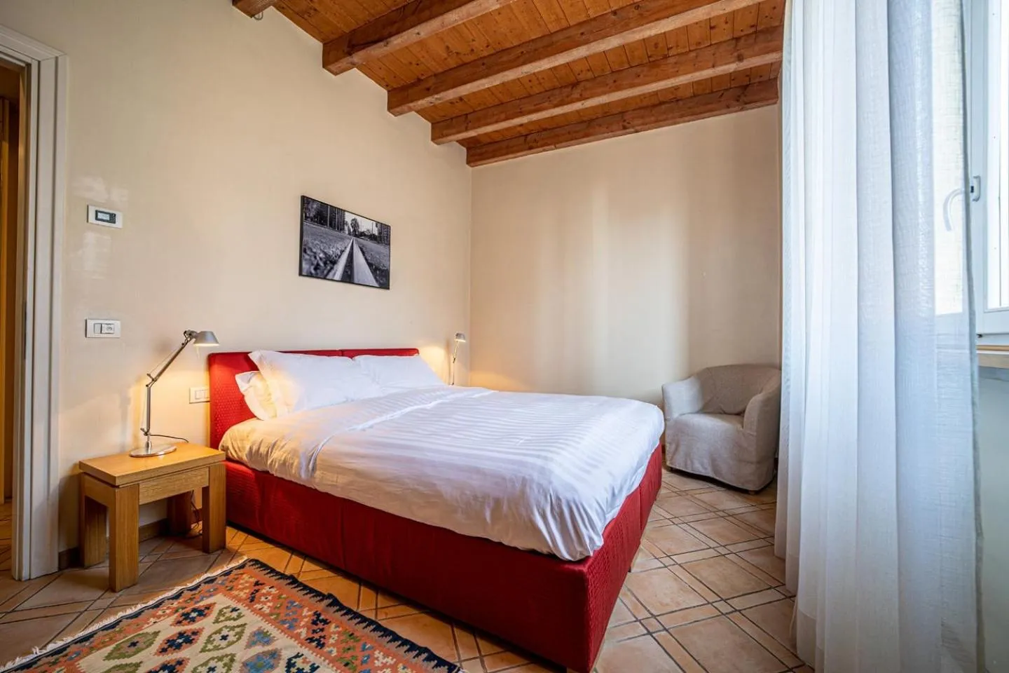 Bedroom, Bed in Ascanio Sforza - Suites & Apartments