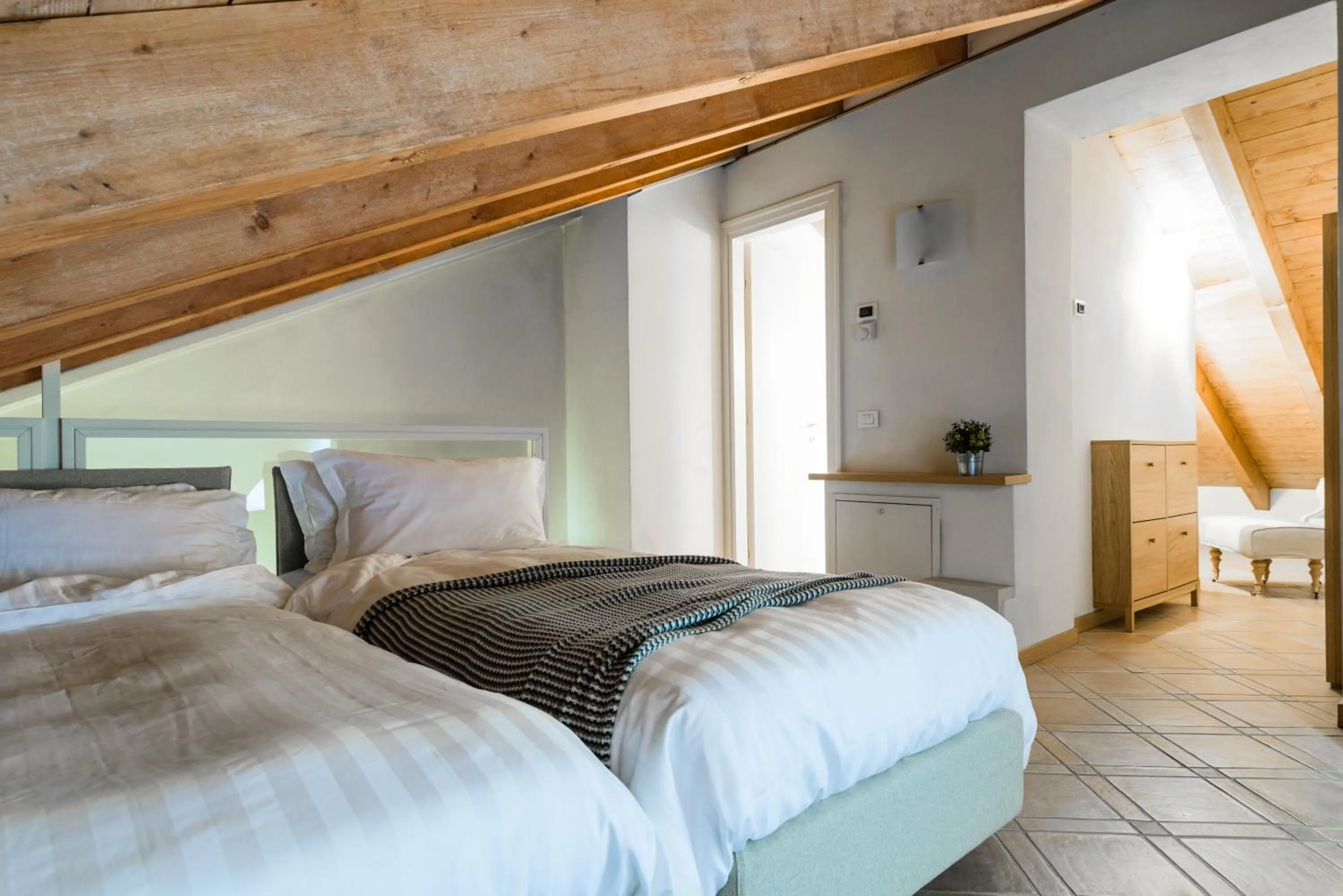 Bedroom, Bed in Ascanio Sforza - Suites & Apartments