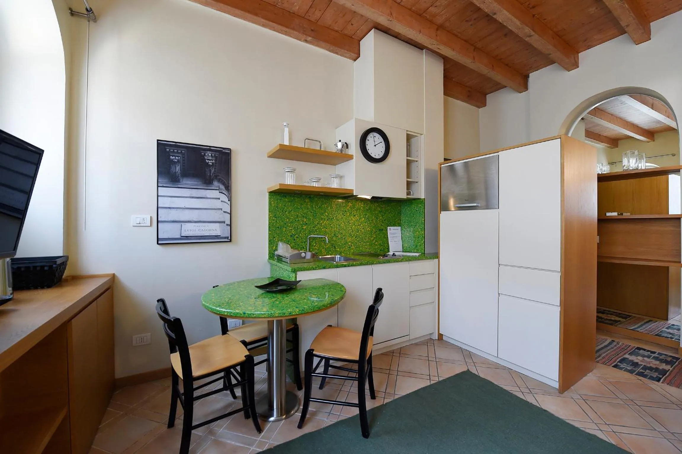 Kitchen or kitchenette in Ascanio Sforza - Suites & Apartments