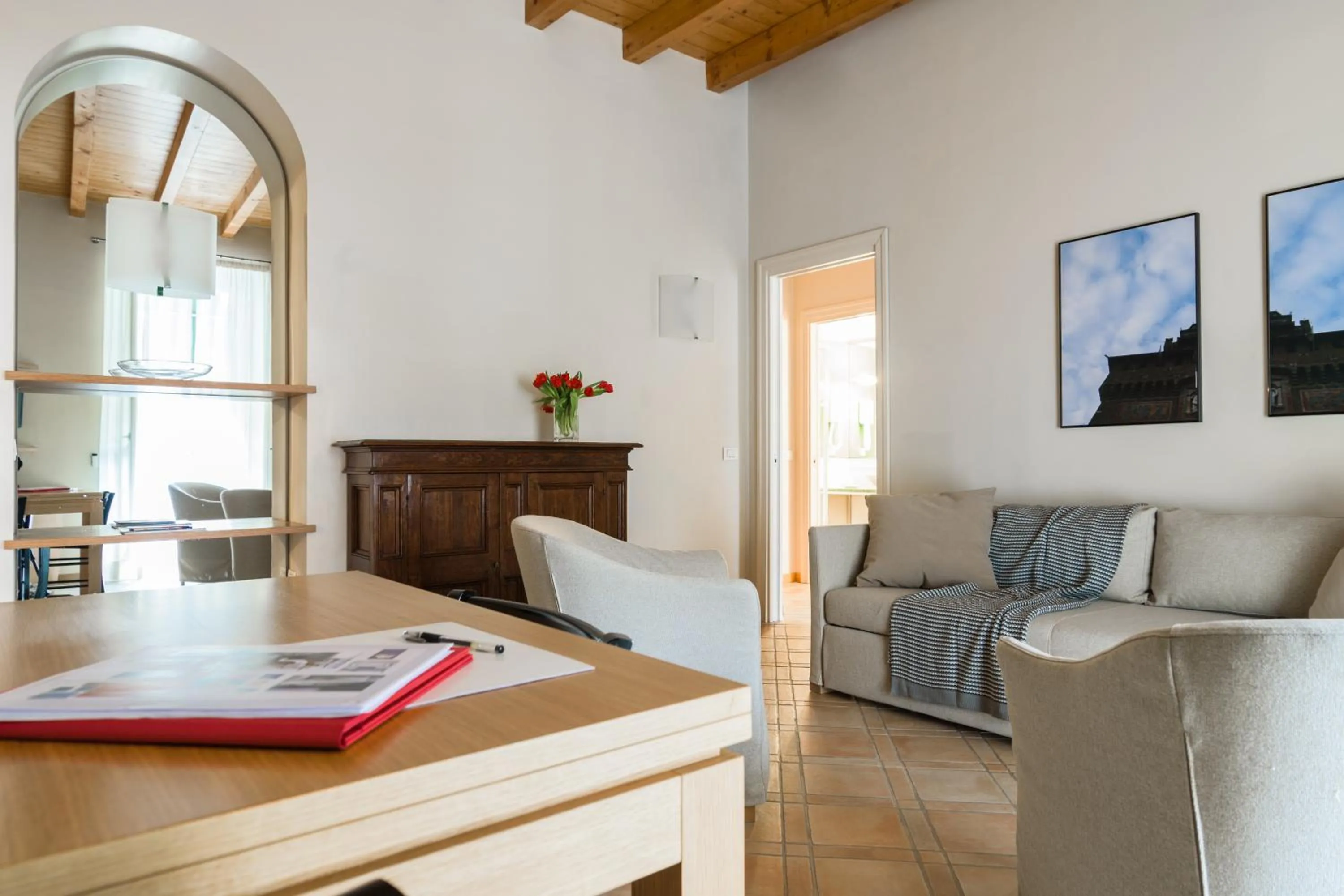 Living room in Ascanio Sforza - Suites & Apartments