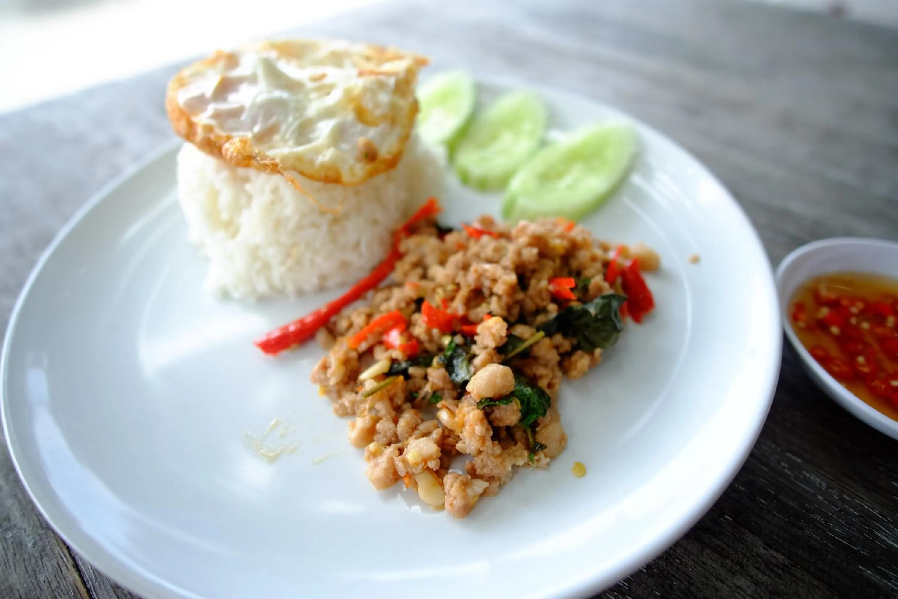 Food in Vimarn Samed Resort