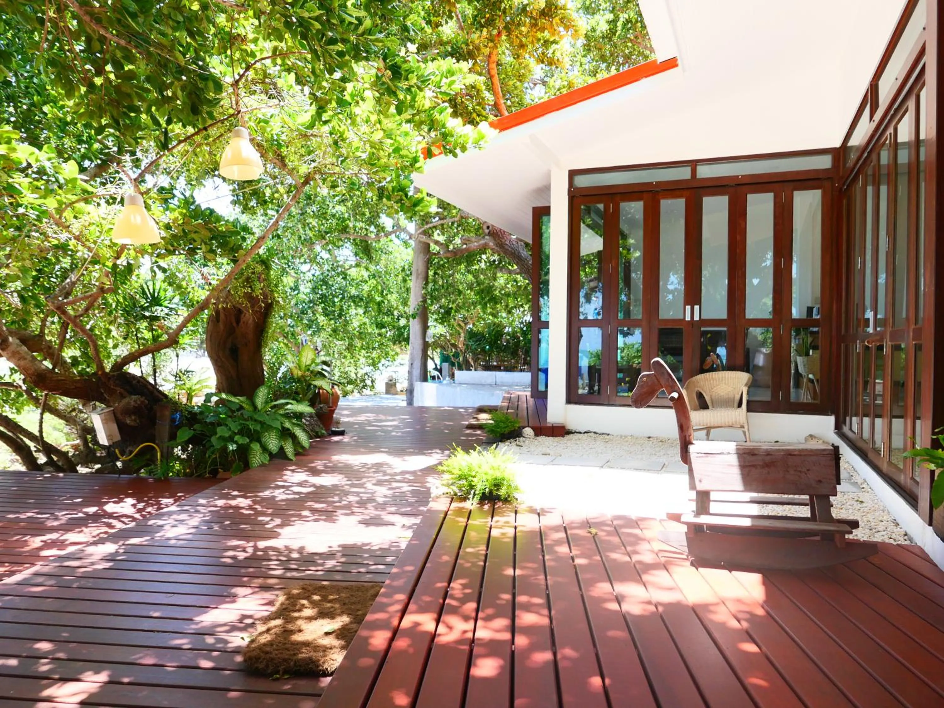 Patio in Vimarn Samed Resort