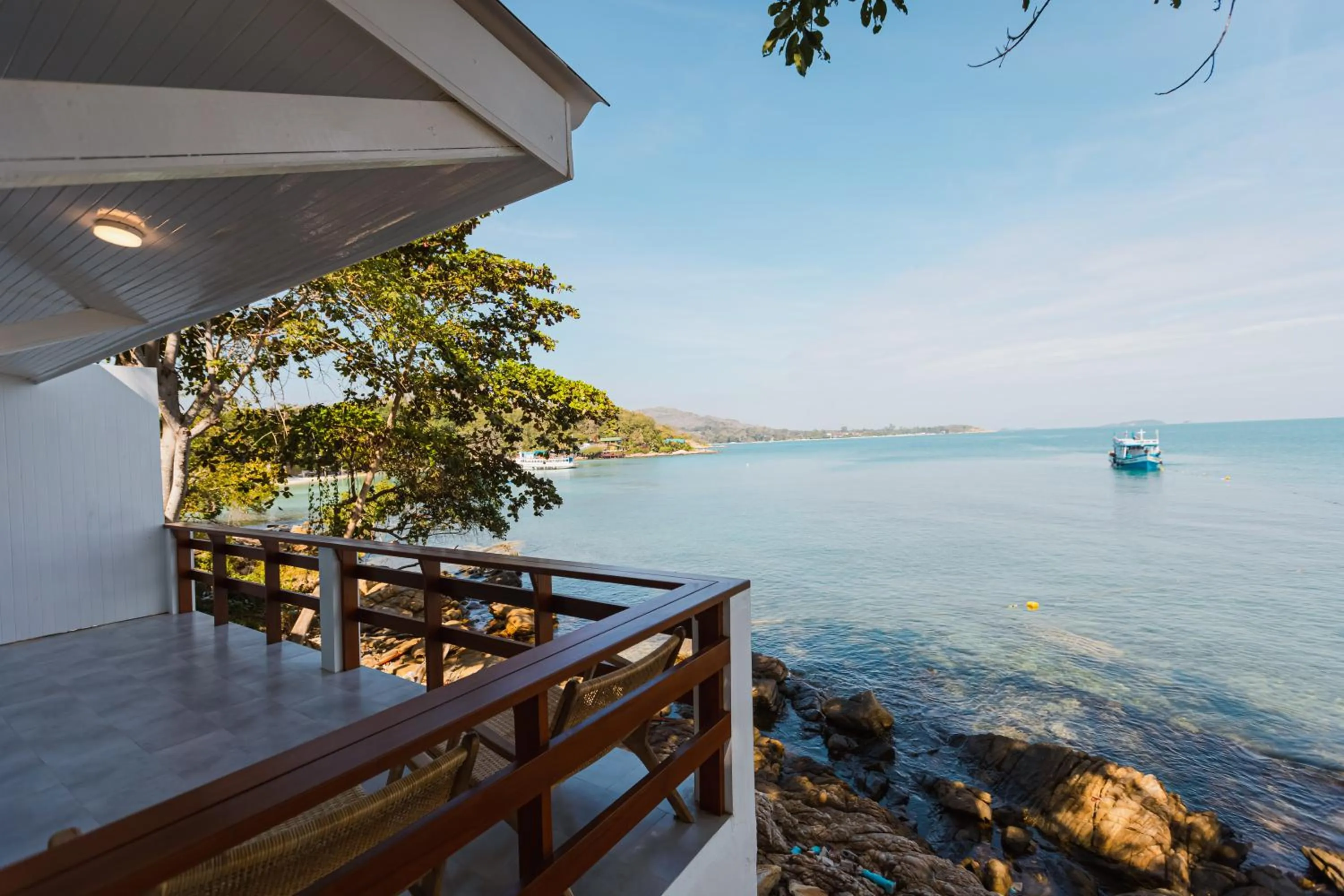 Balcony/Terrace in Vimarn Samed Resort
