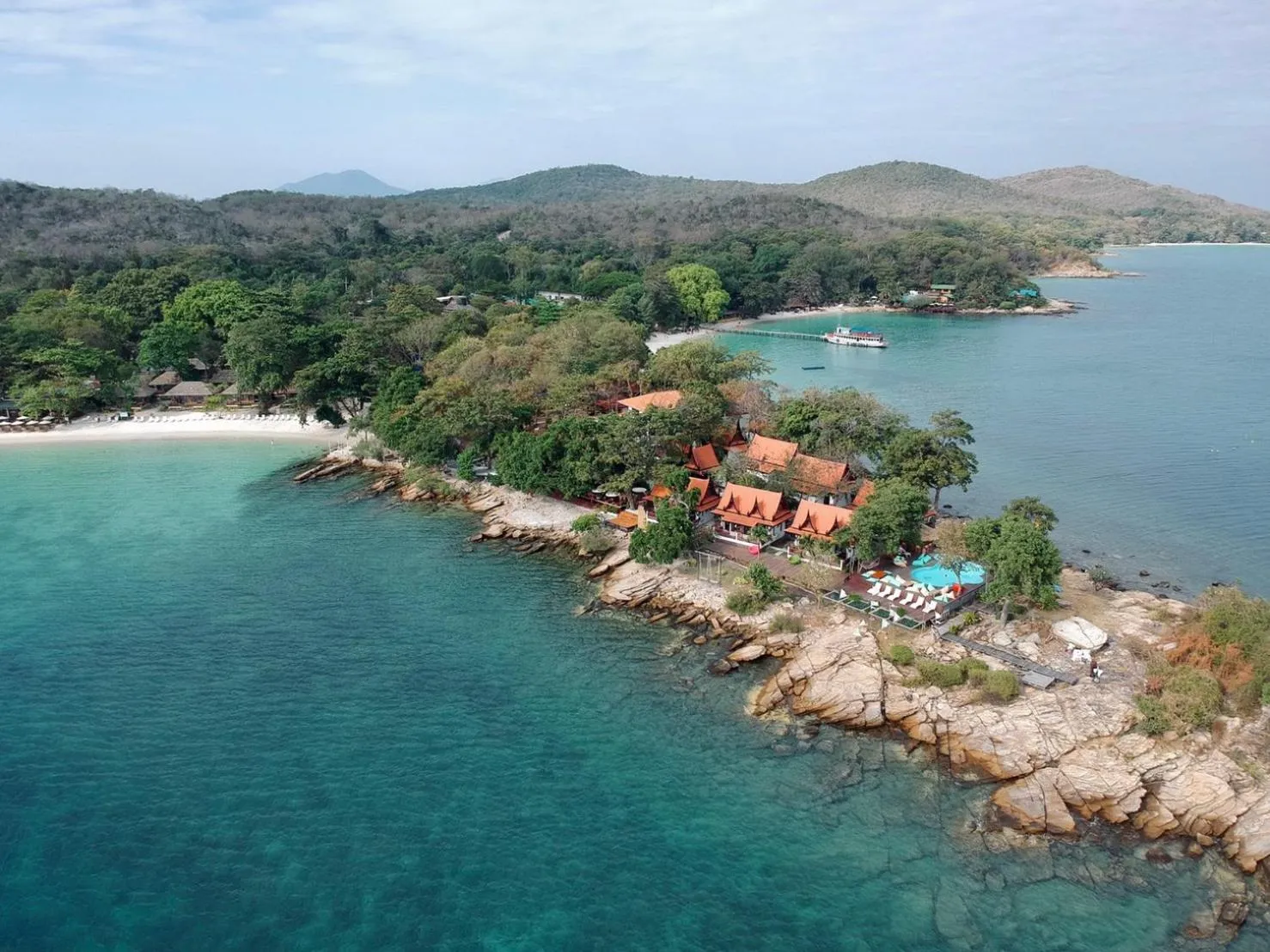 Natural landscape in Vimarn Samed Resort