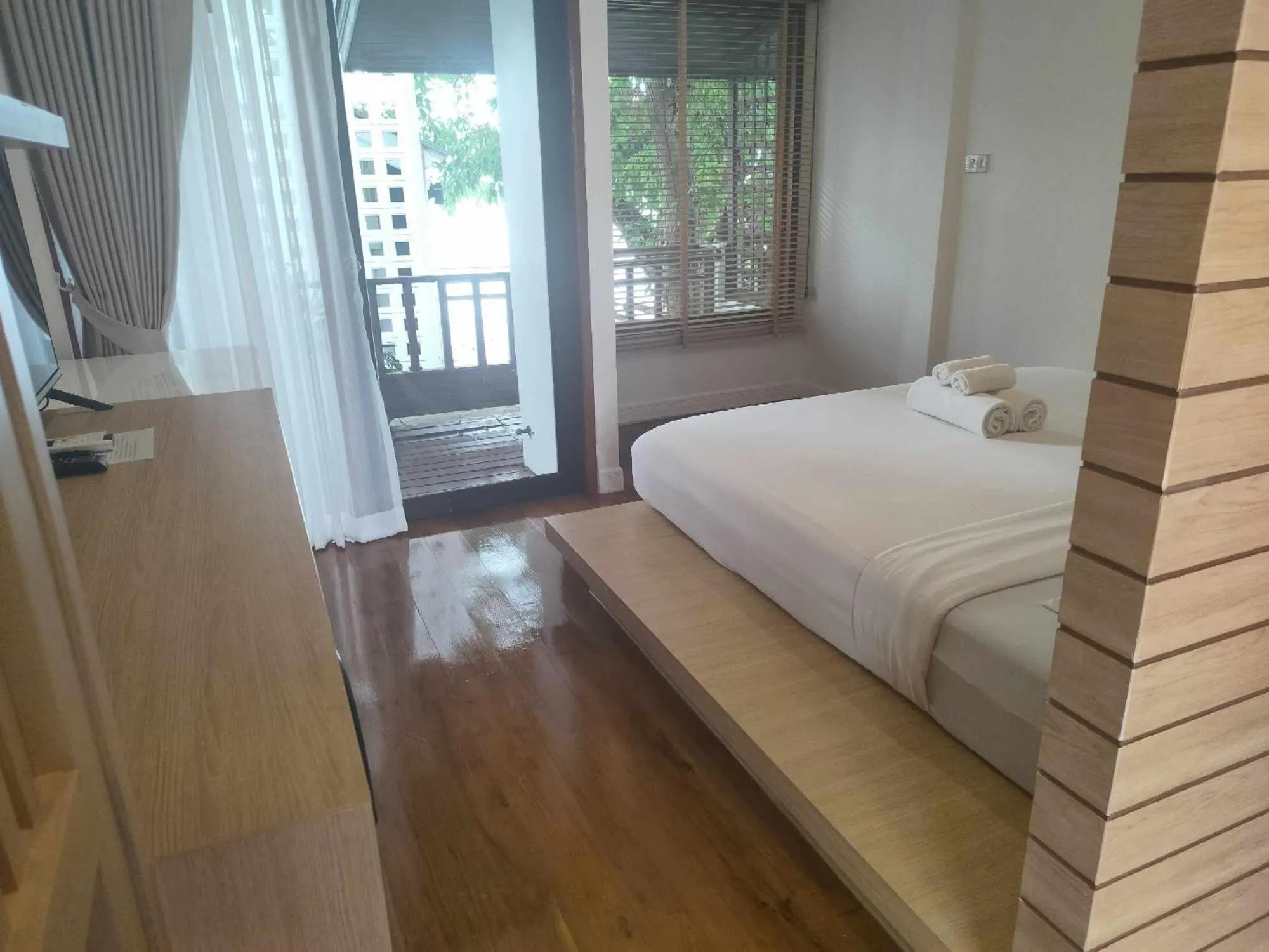 Bed in Vimarn Samed Resort