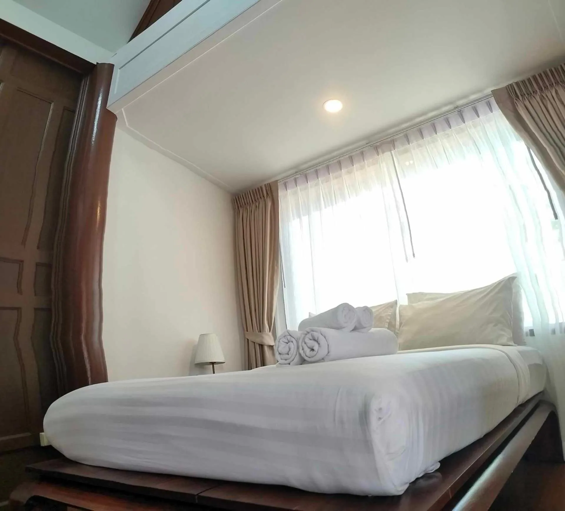 Bed in Vimarn Samed Resort