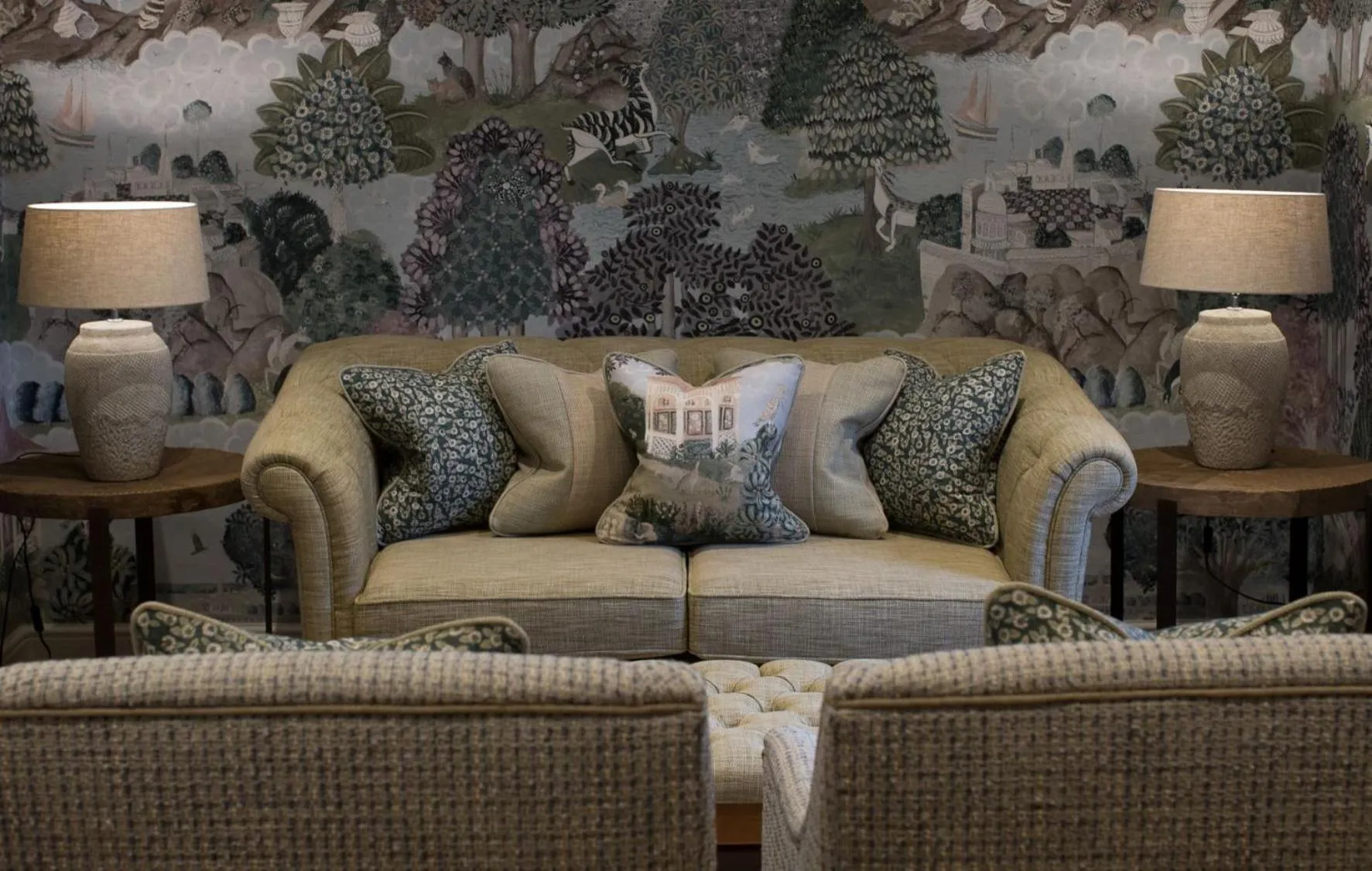 Living room in Rothay Manor Hotel