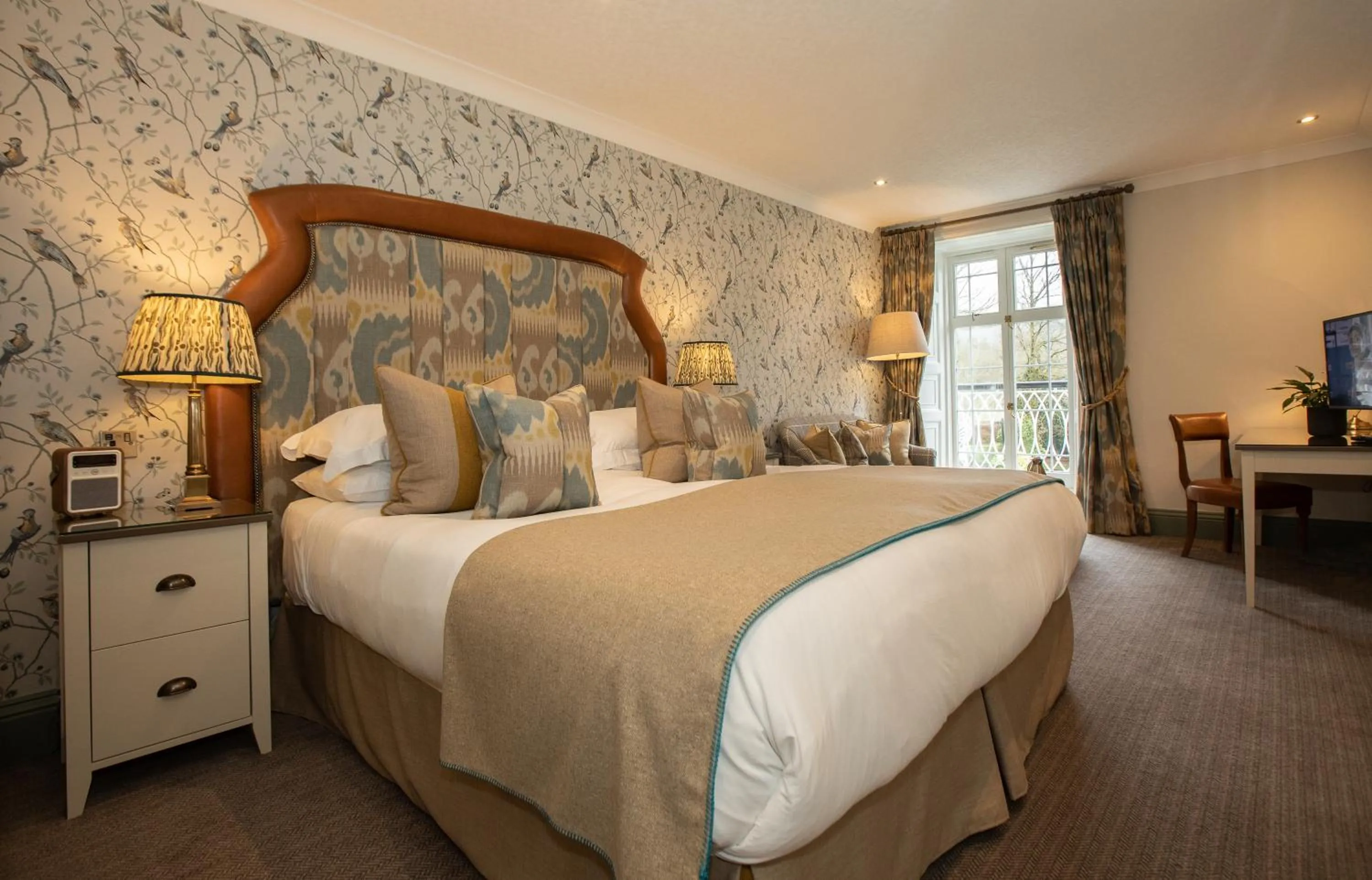 Bedroom, Bed in Rothay Manor Hotel