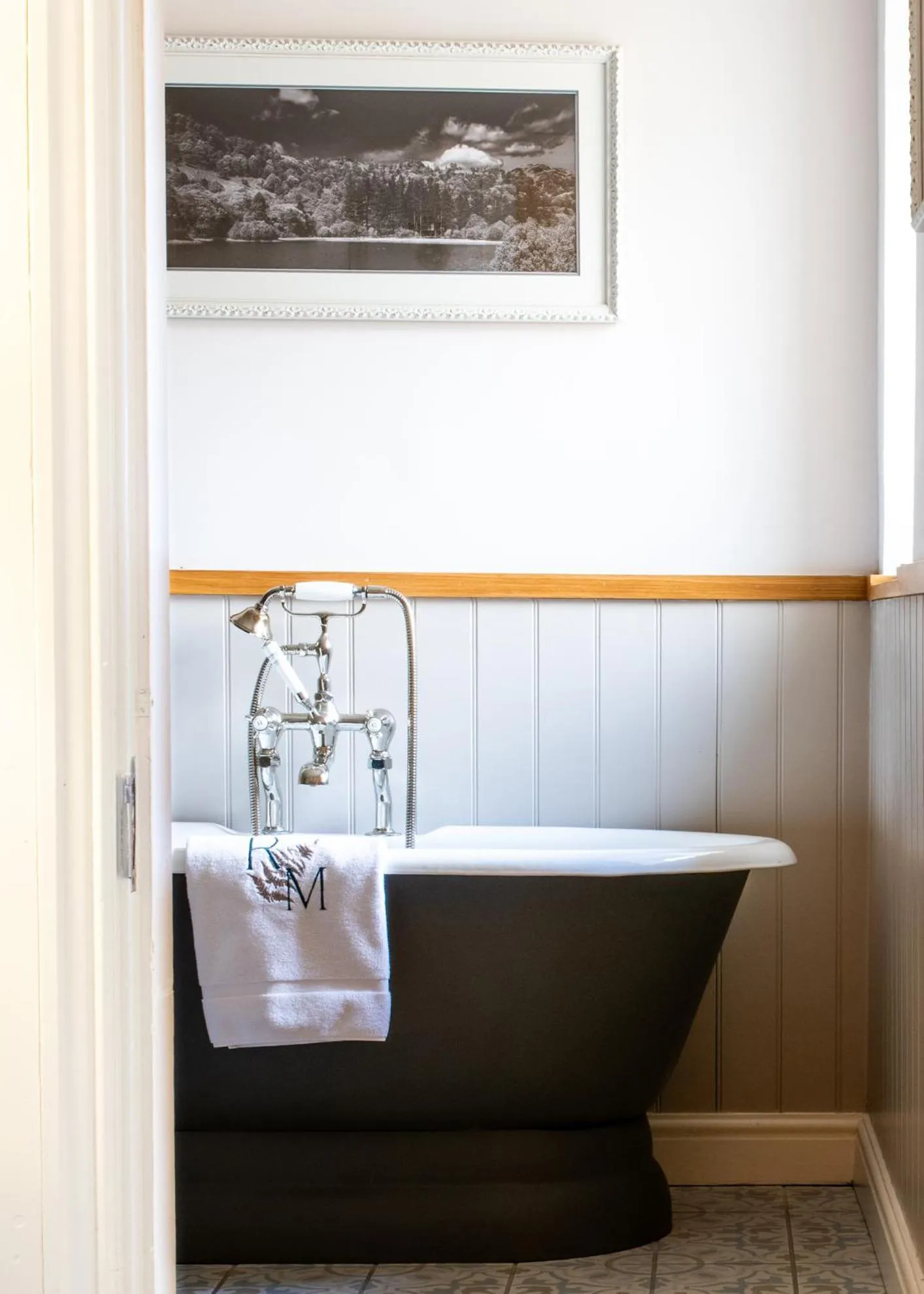 Bathroom in Rothay Manor Hotel