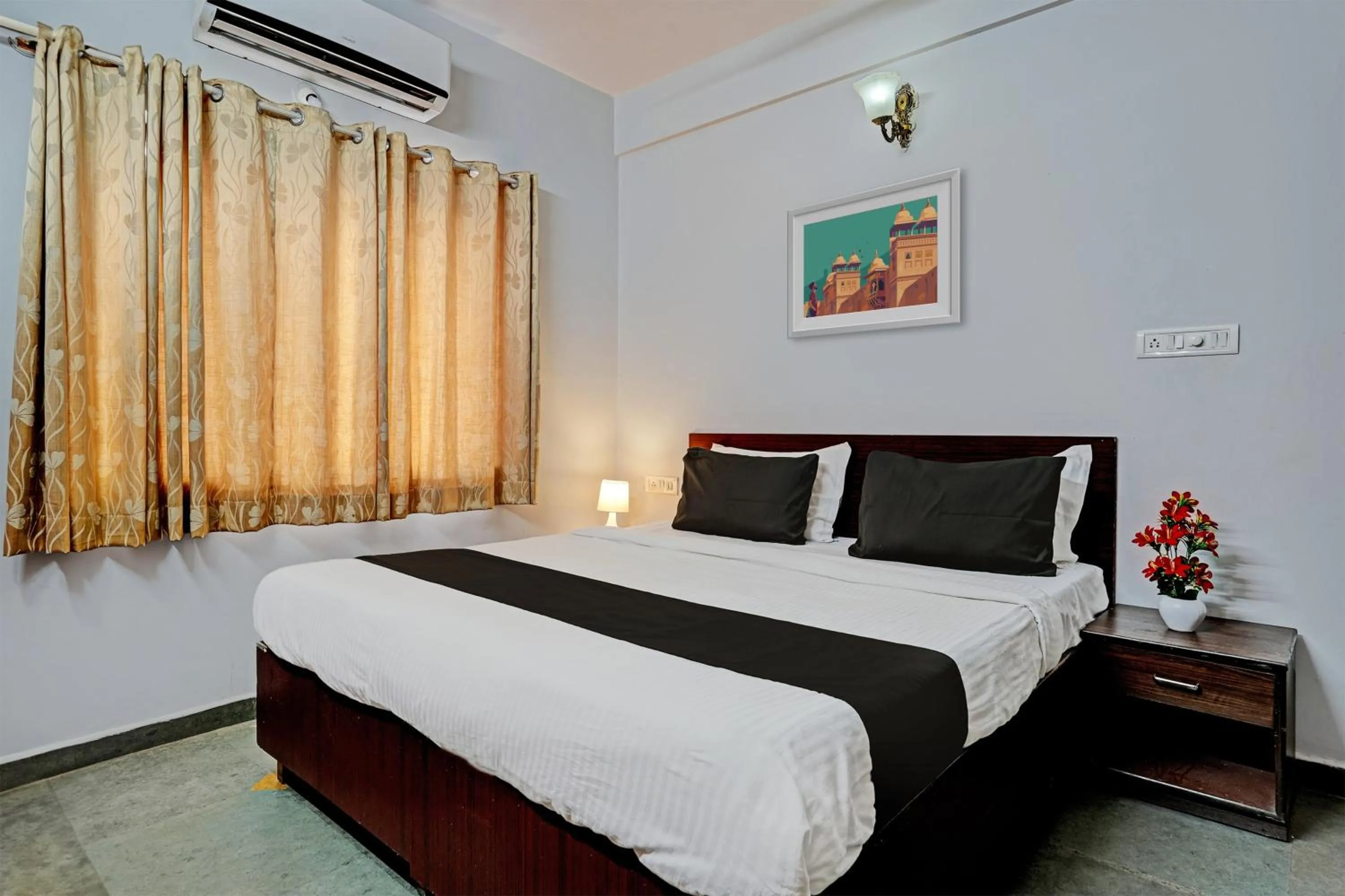 Bedroom, Bed in Hotel O Skylark Service Apartment