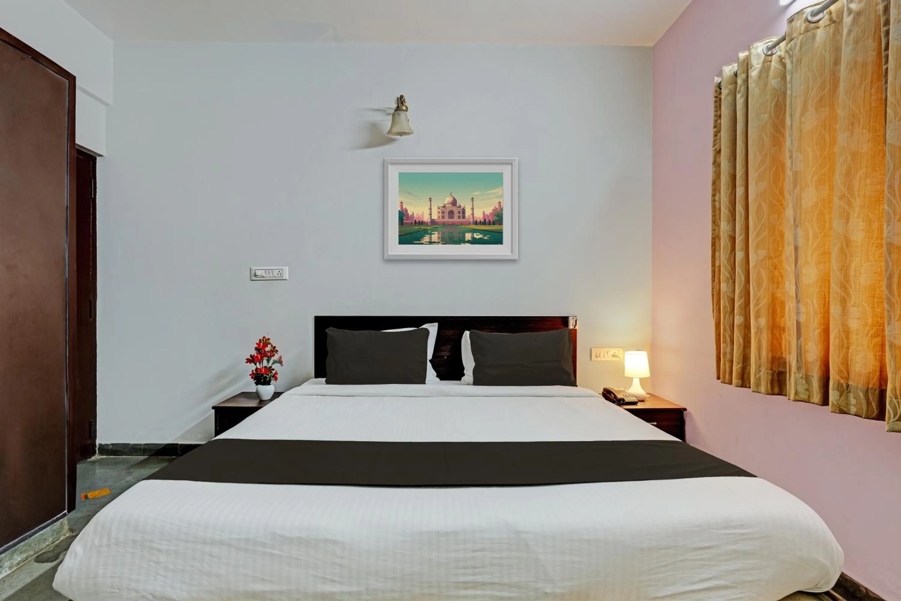 Bedroom, Bed in Hotel O Skylark Service Apartment