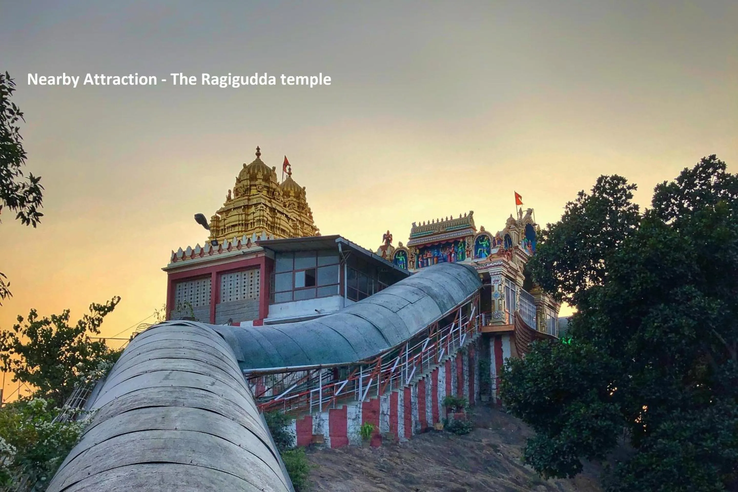 Facade/entrance in Hotel O Sai Kuteer Near Ragigudda Sri Prasanna Anjaneyaswamy Temple