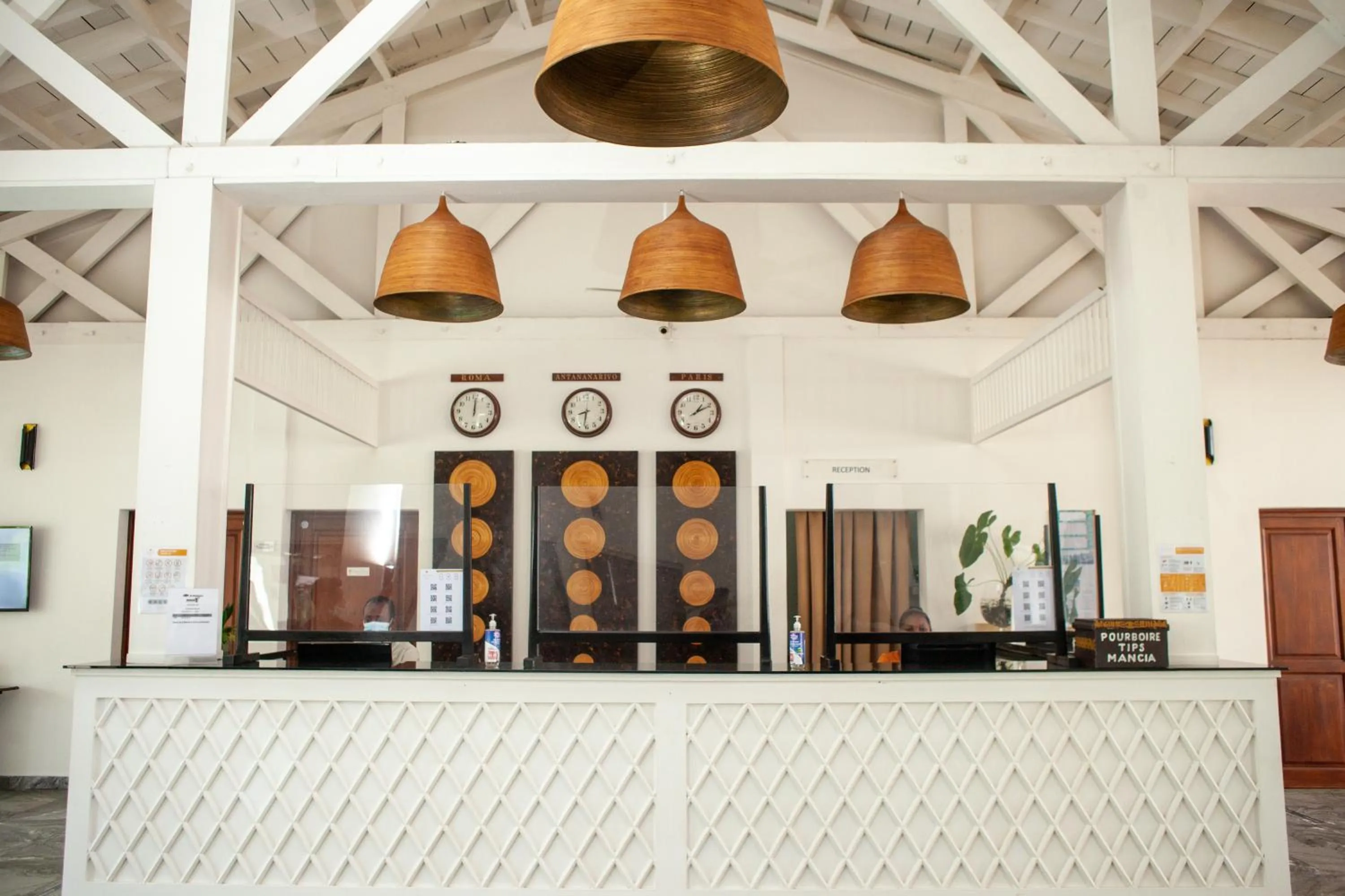 Lobby or reception in Royal Beach Hôtel