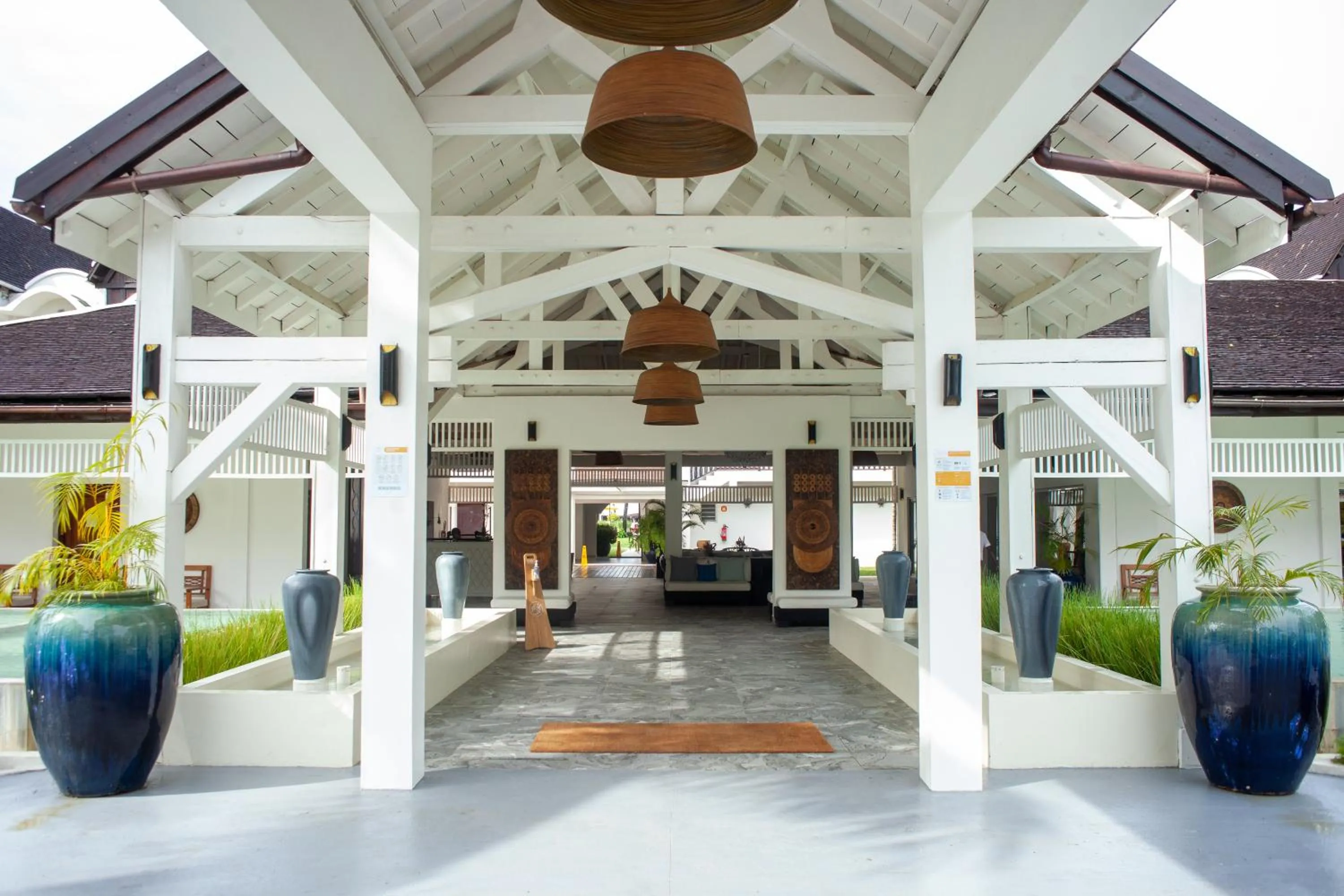 Lobby or reception in Royal Beach Hôtel