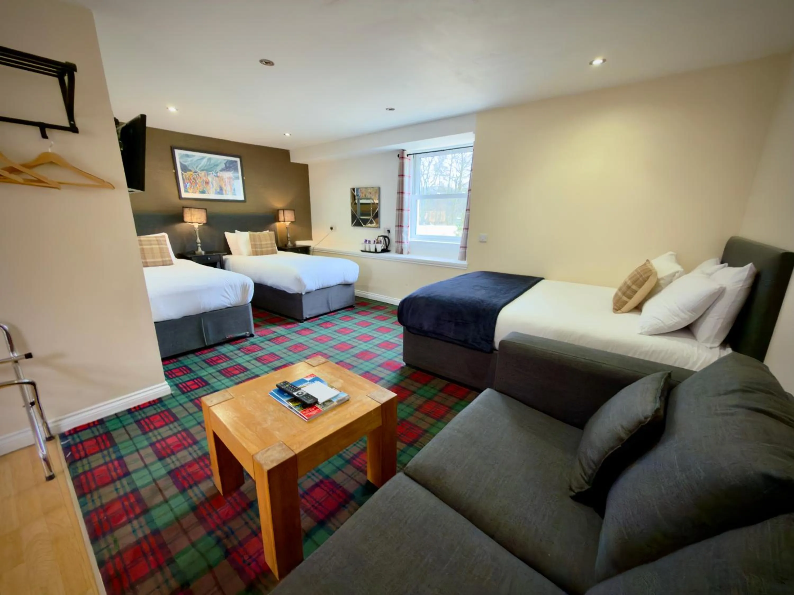 Family, Bed in Killin Hotel