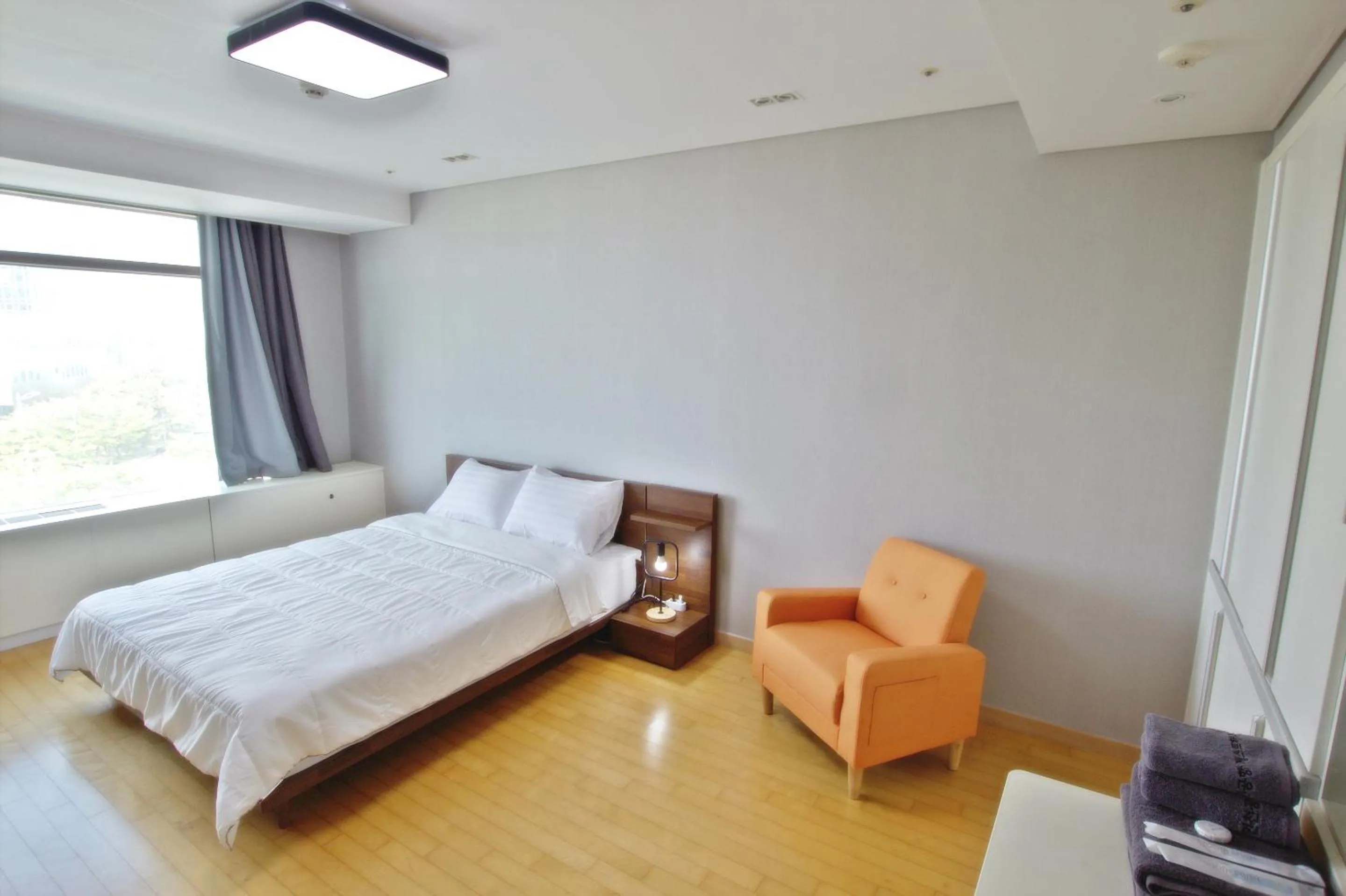 Bed in Incheon Airport Guesthouse