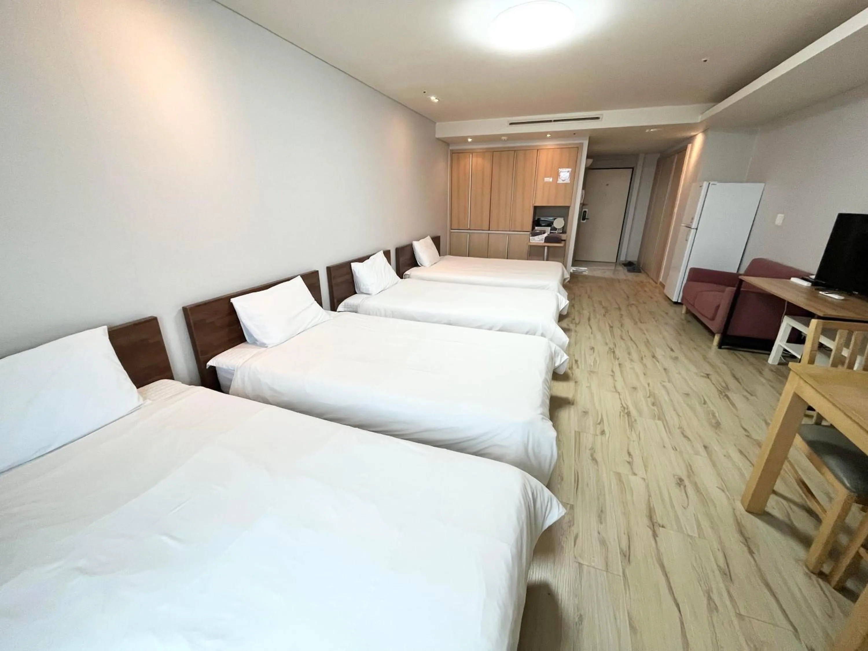 Bed in Incheon Airport Guesthouse