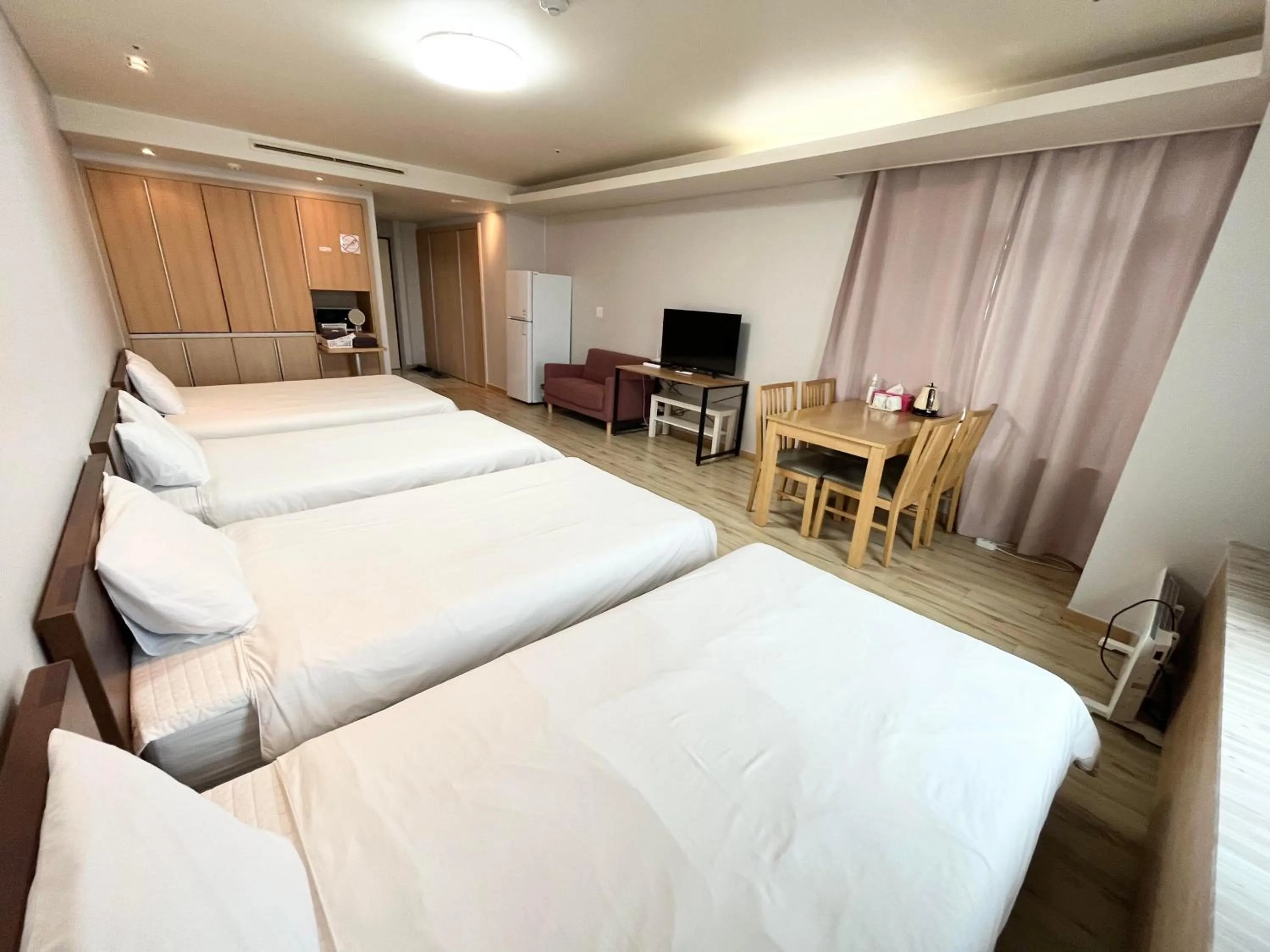 Bed in Incheon Airport Guesthouse