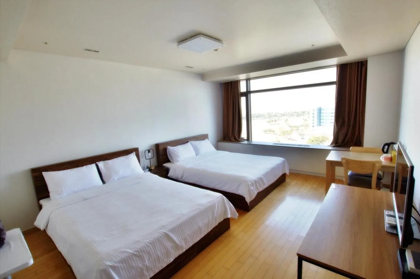 Bed in Incheon Airport Guesthouse
