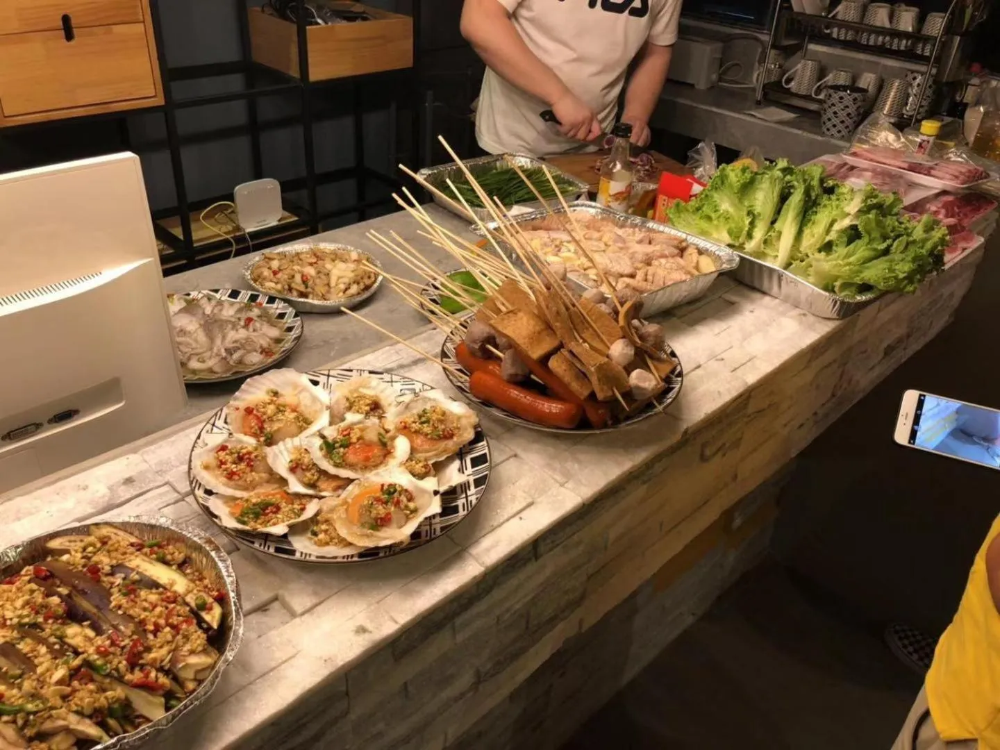 BBQ facilities in Saipan Skyline Designers Hotel